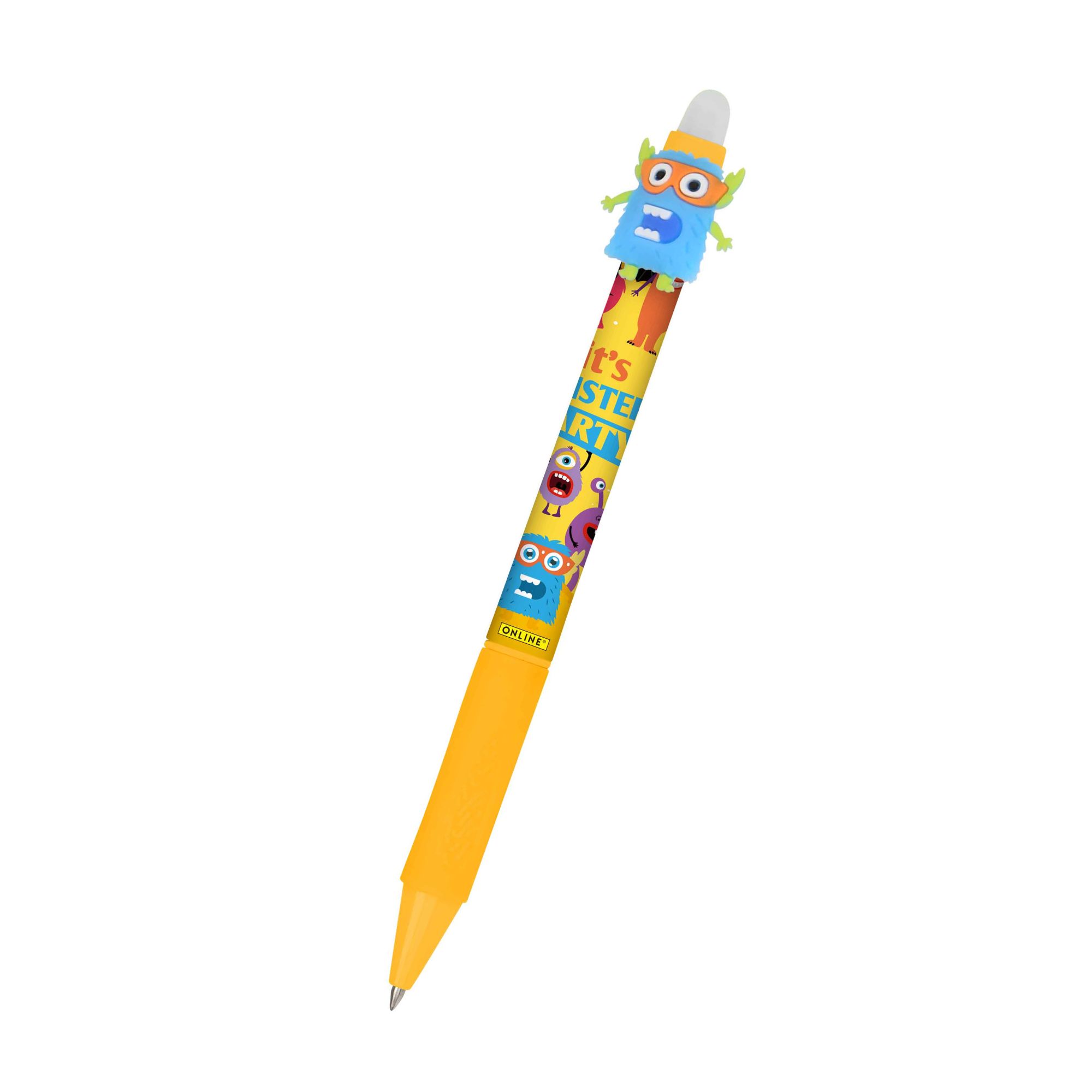 Unser radierbarer Gelschreiber magiXX Fun Space für Kinder mit spannenden Designs