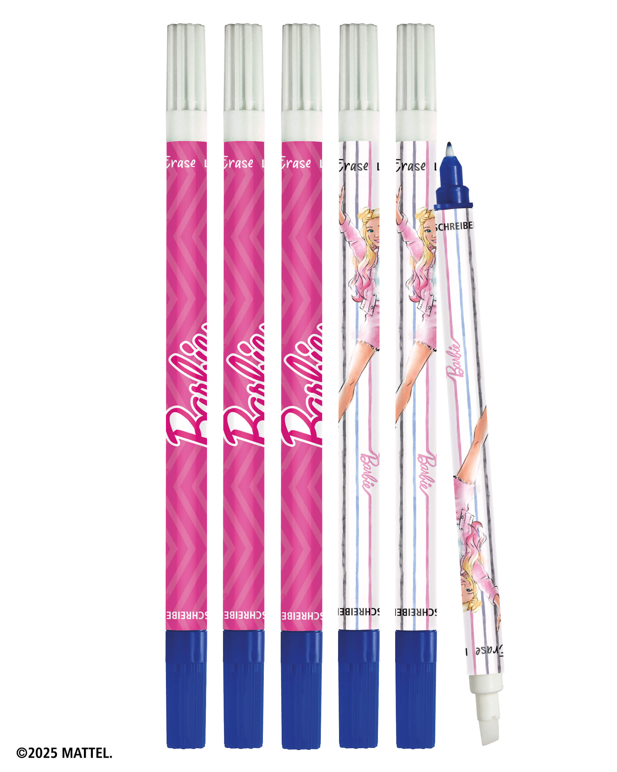 Vorteilspack Tintenlöscher Barbie, 6 Stück, limitierte Edition