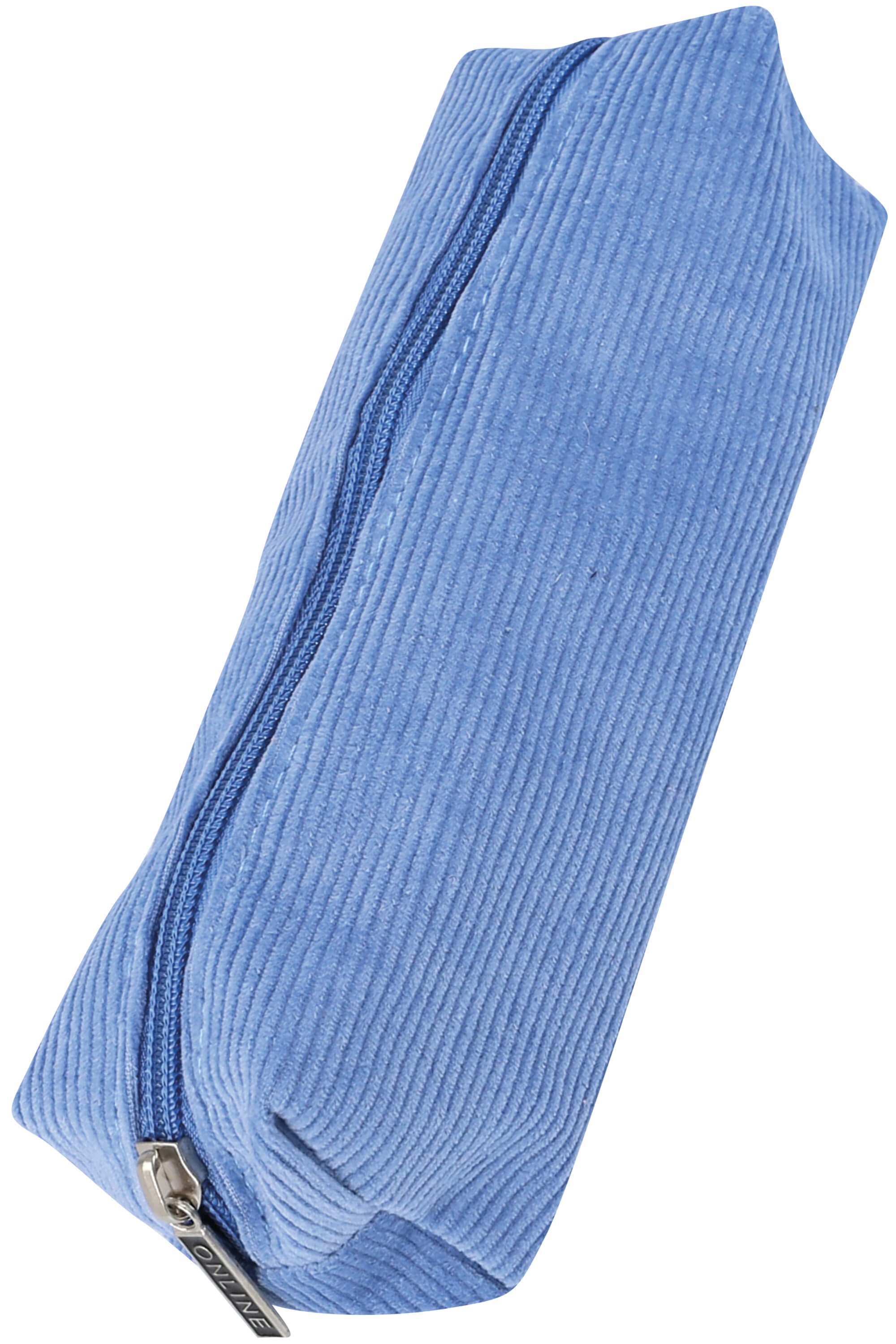 Schlampermäppchen Cord Blue, blaues Federmäppchen Schlampermäppchen Cord Blue, blaues Federmäppchen