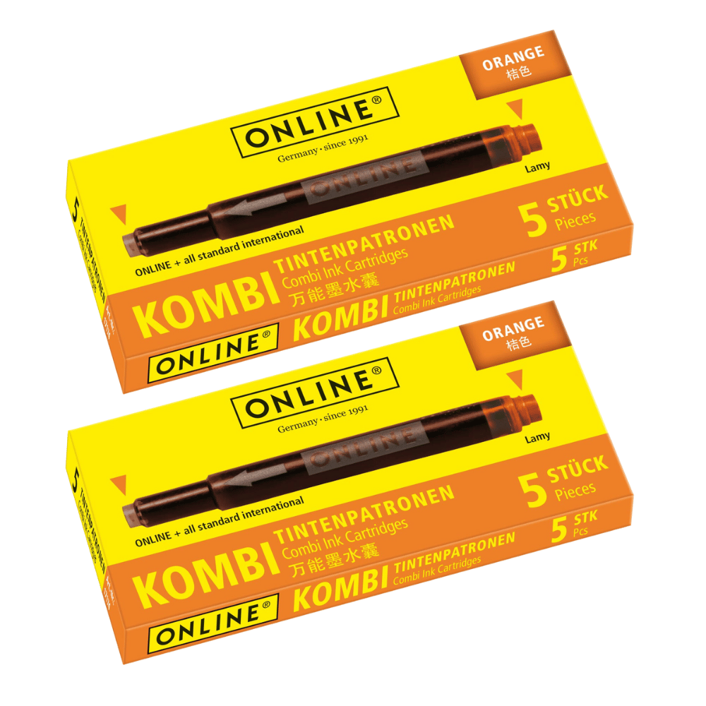 10x Kombi-Tintenpatrone orange