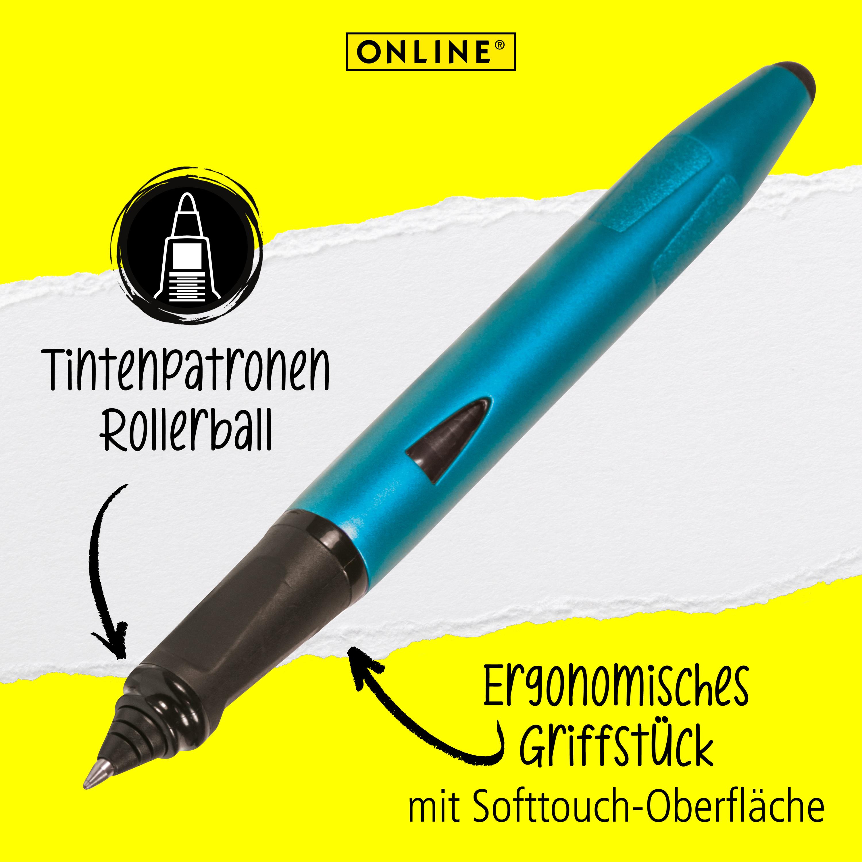 Tintenpatronen-Rollerball Switch Plus Petrol