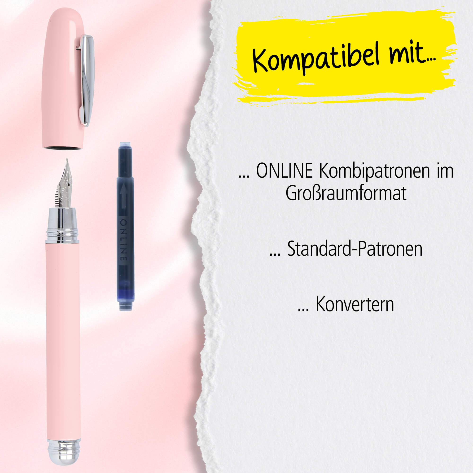 Füllhalter Highway Rose