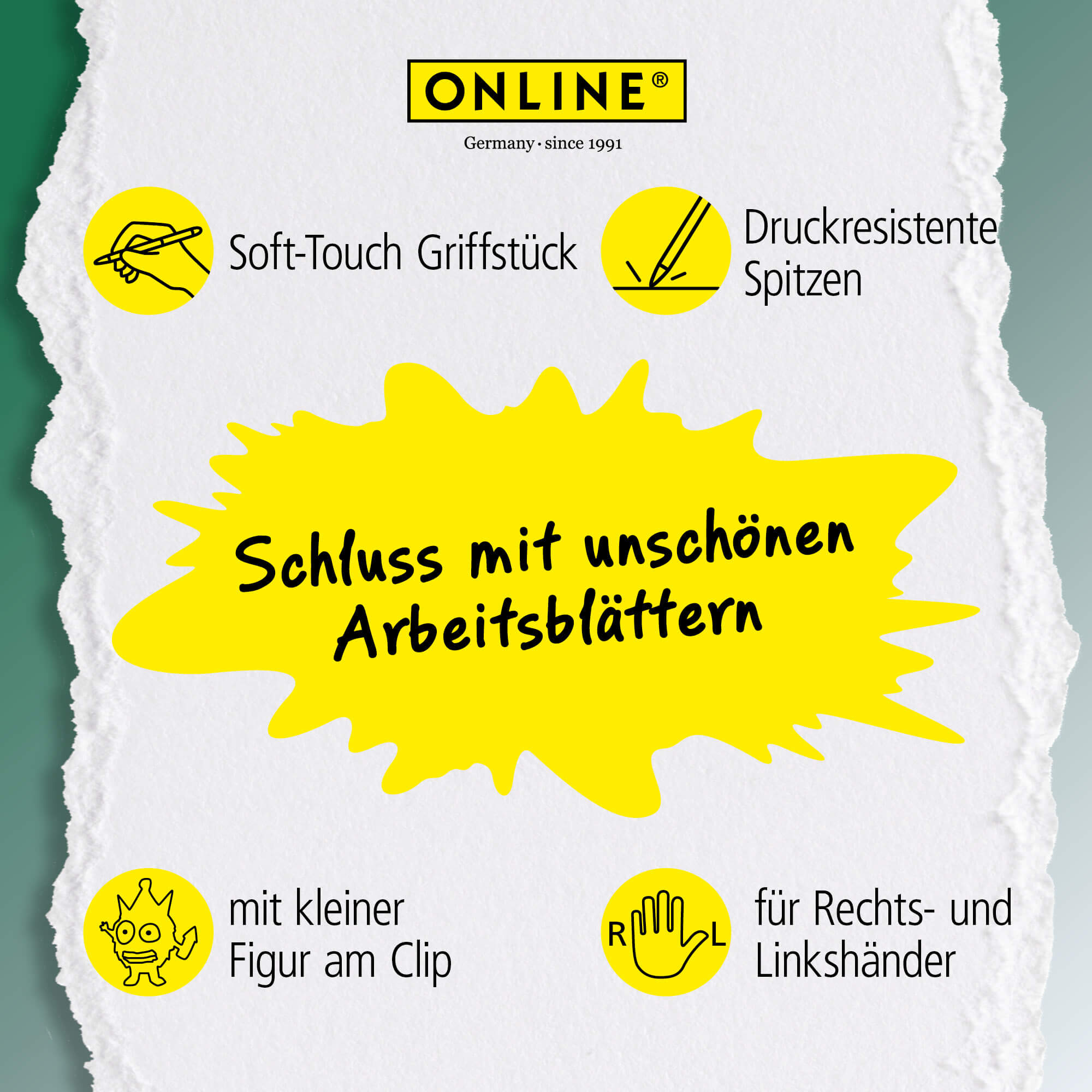 Radierbarer Gelschreiber magiXX Fun Germany