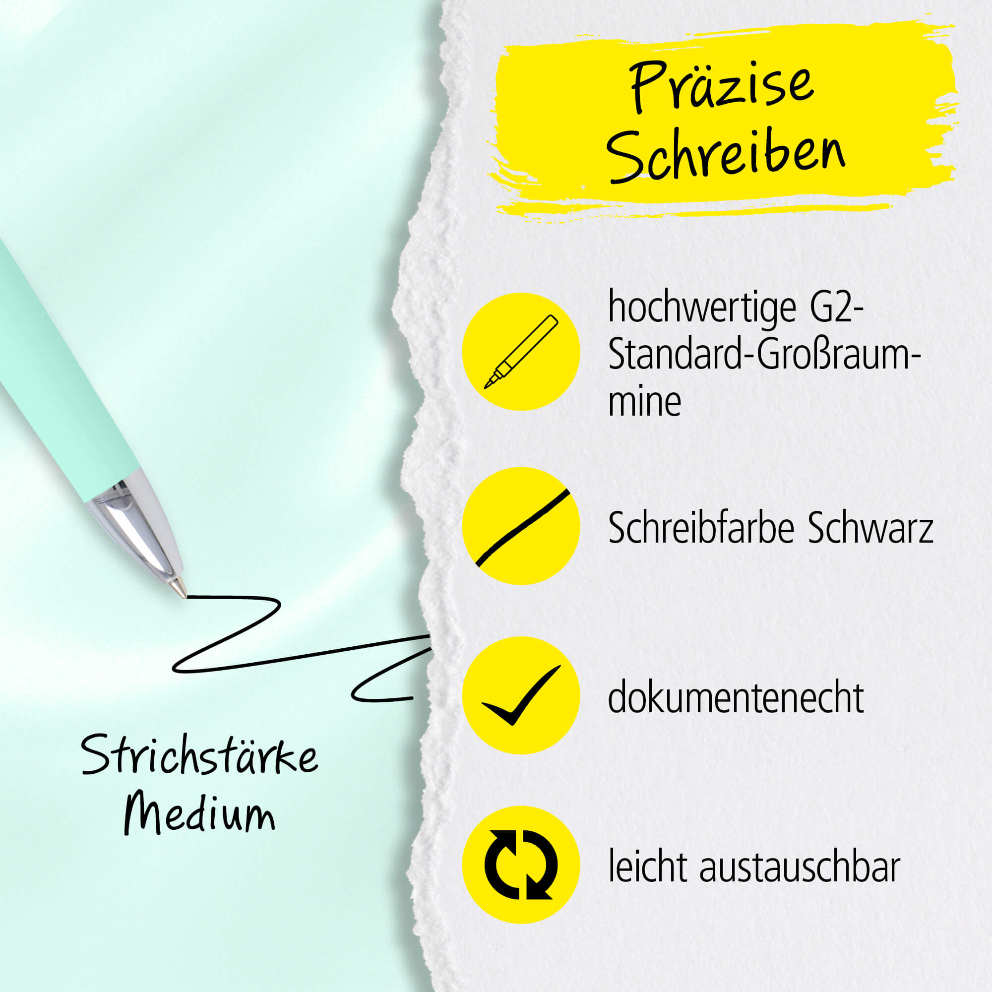 Kugelschreiber Highway Turquoise