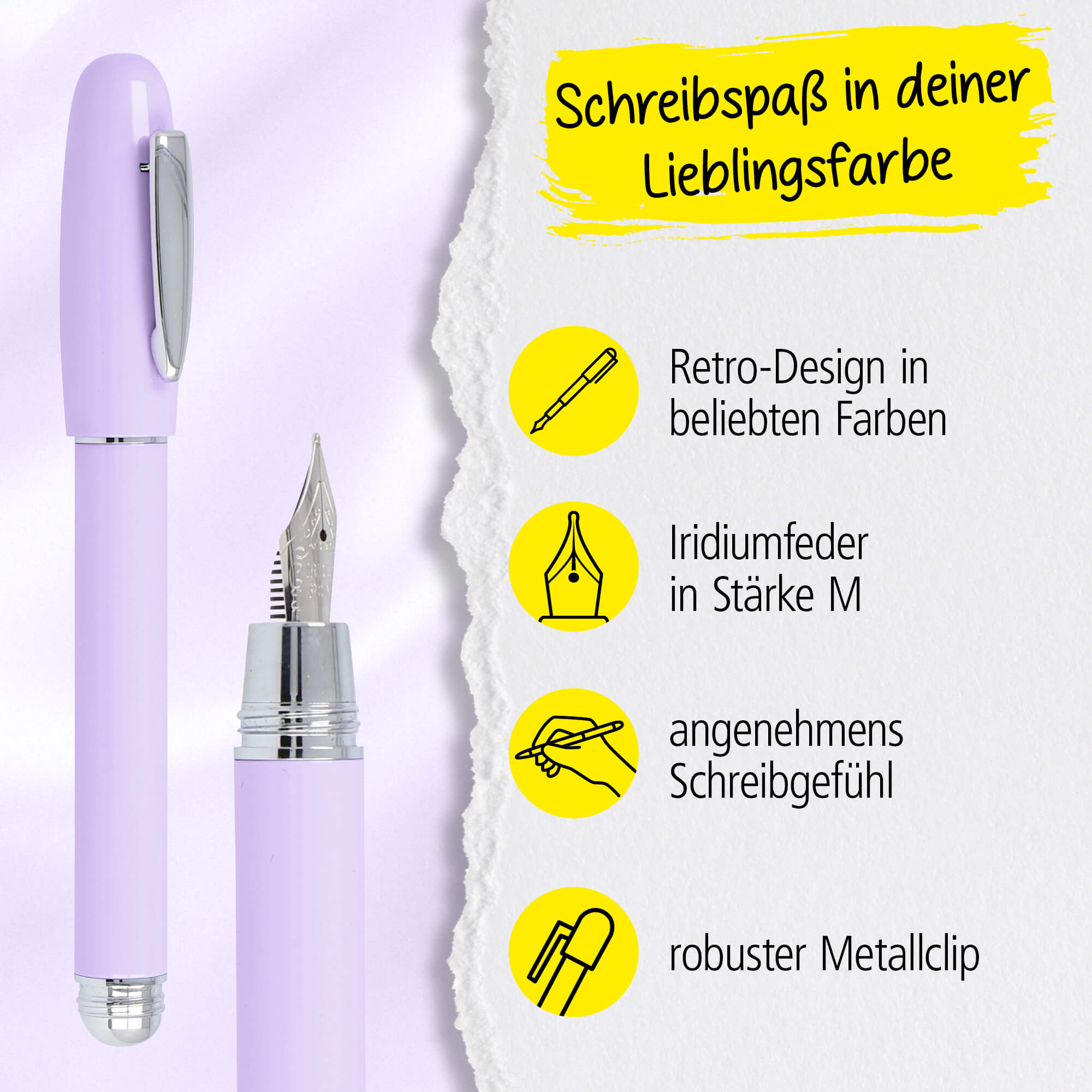 Füllhalter Highway Lavender