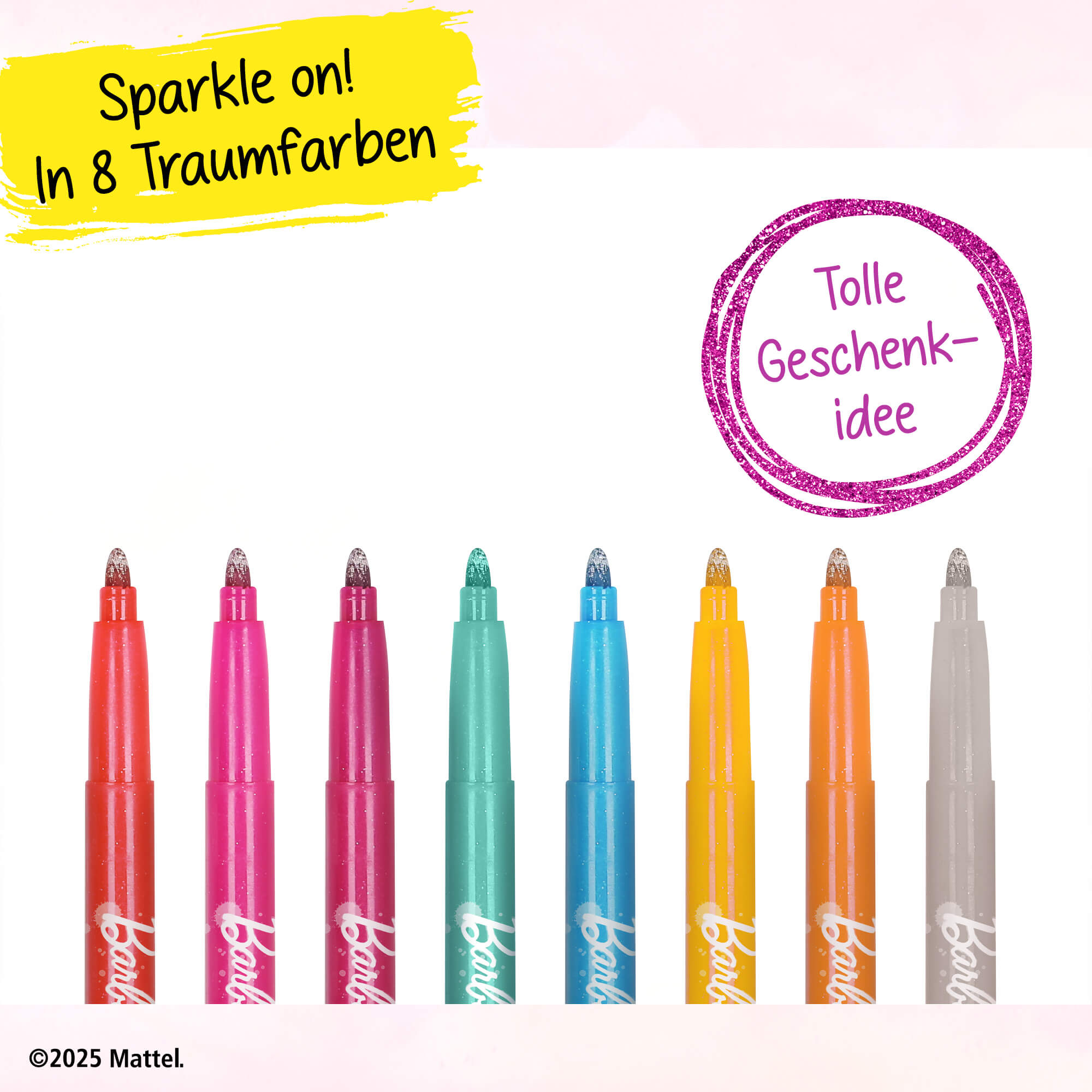 Glitzermarker Set Barbie