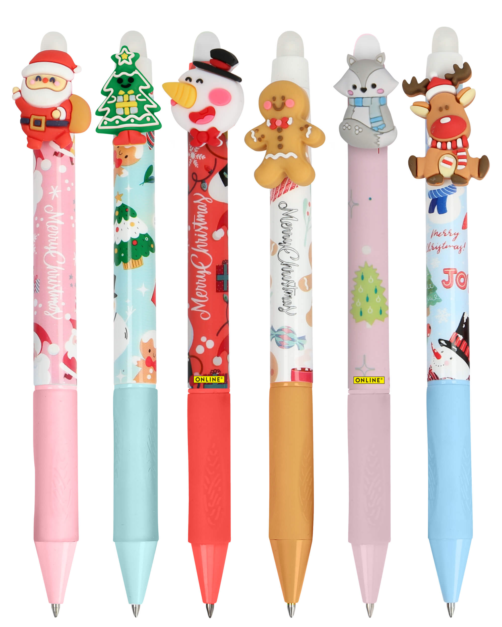 6er Pack Gelpen magiXX Fun XMAS gemischt