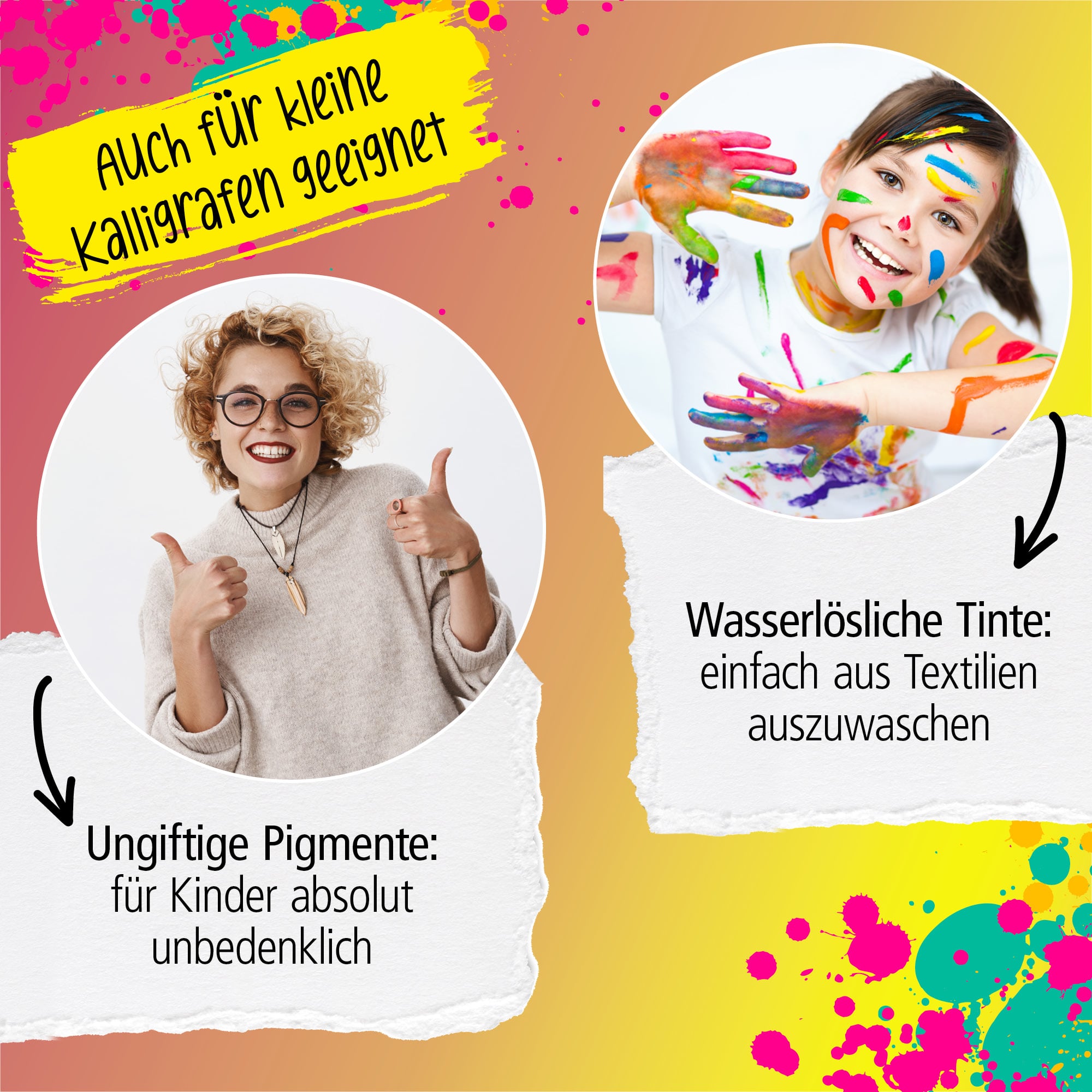 Brush Pens und Bamboo Box kreativ tätig werden