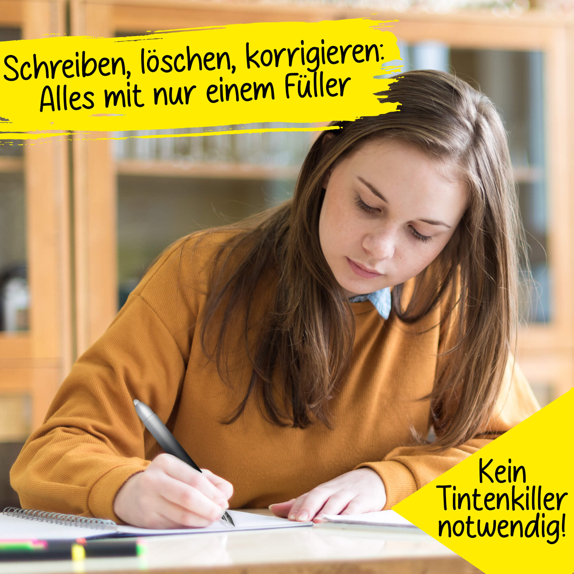 Radierbarer Füller ONLINE magiXX Turquoise Dream inkl. Tintenpatronen Radierbarer Füller ONLINE magiXX Turquoise Dream inkl. Tintenpatronen