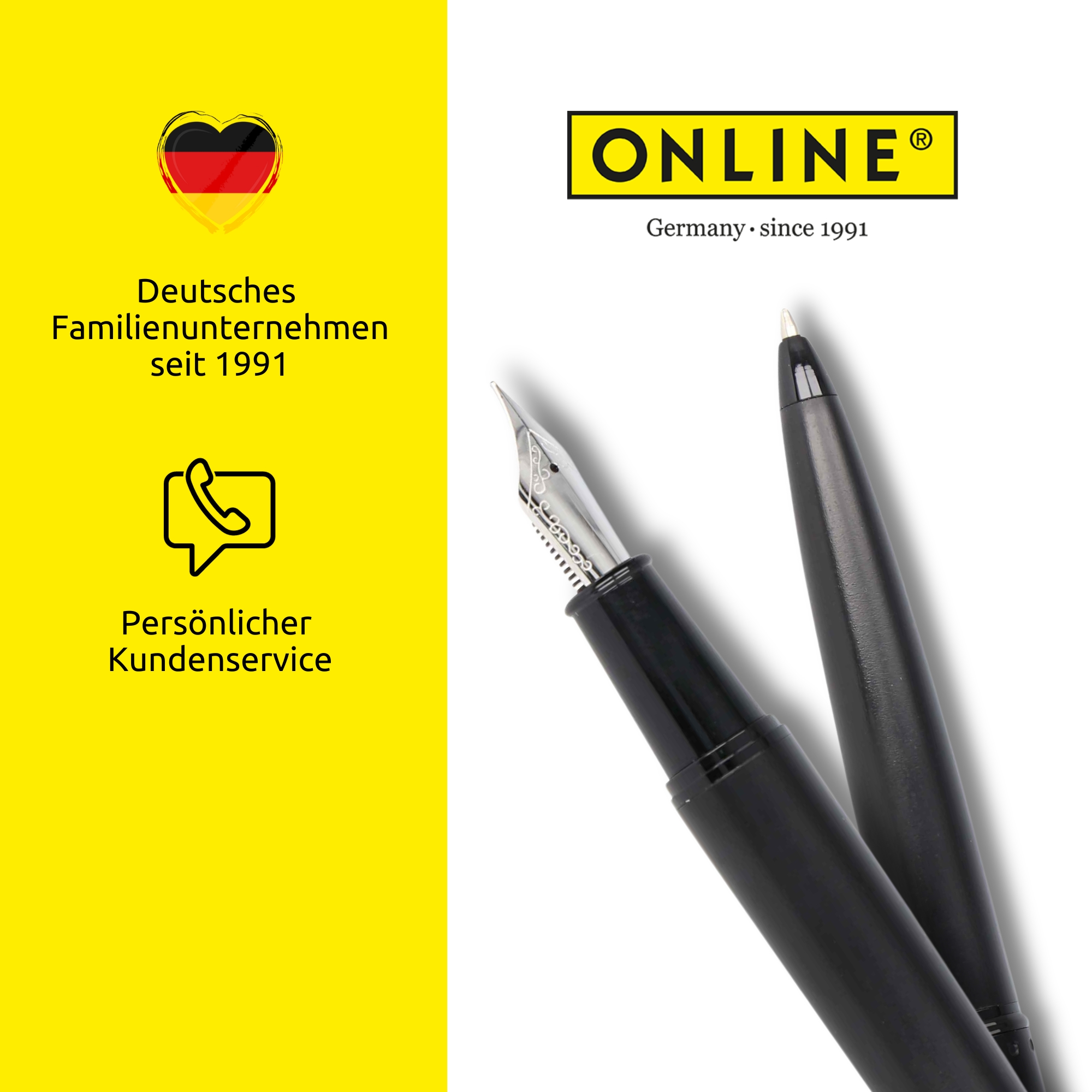 Deutsches Familienunternehmen seit 1991 mit persönlichem Kundenservice