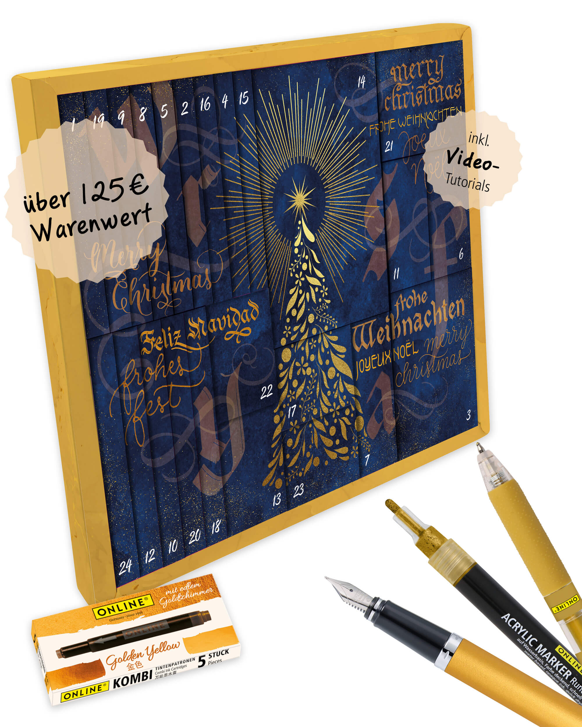 Adventskalender Kalligrafie 2026