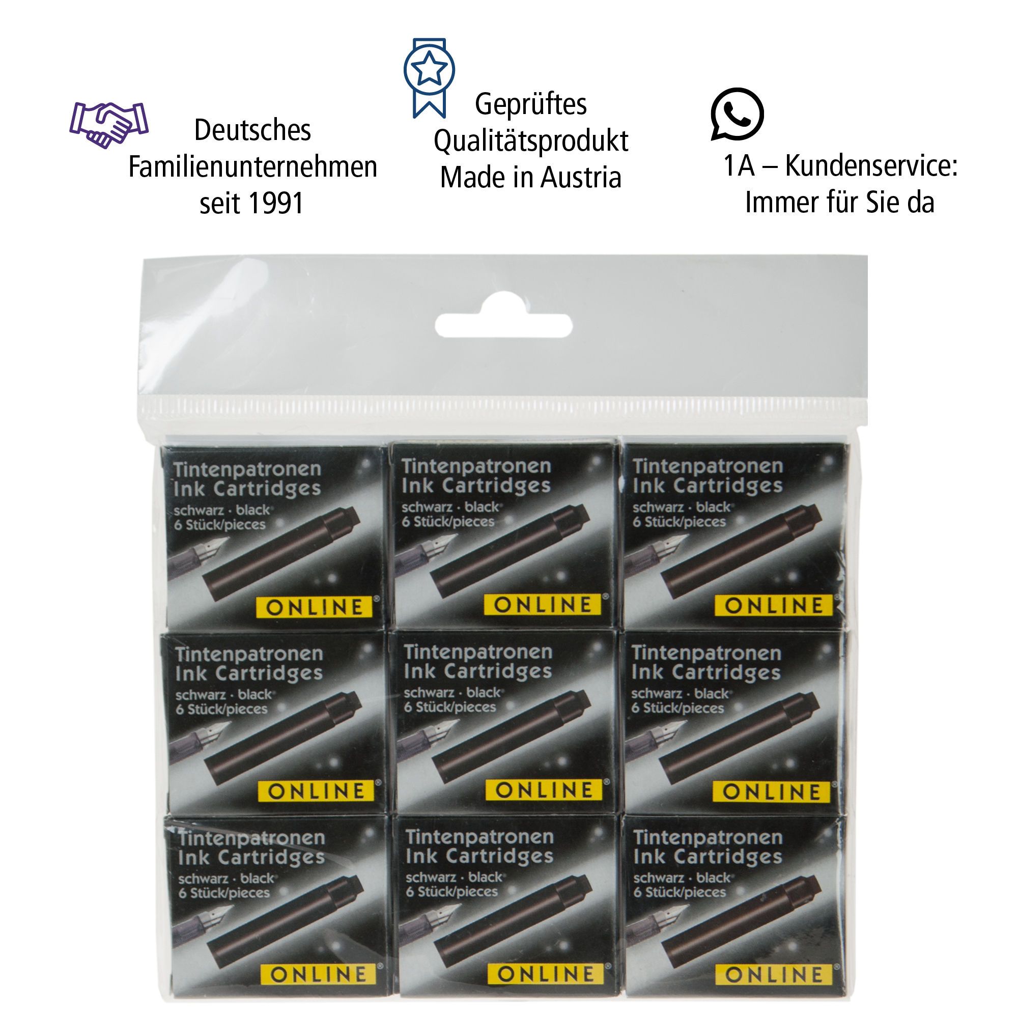 Tintenpatronen Schwarz Maxi-Pack