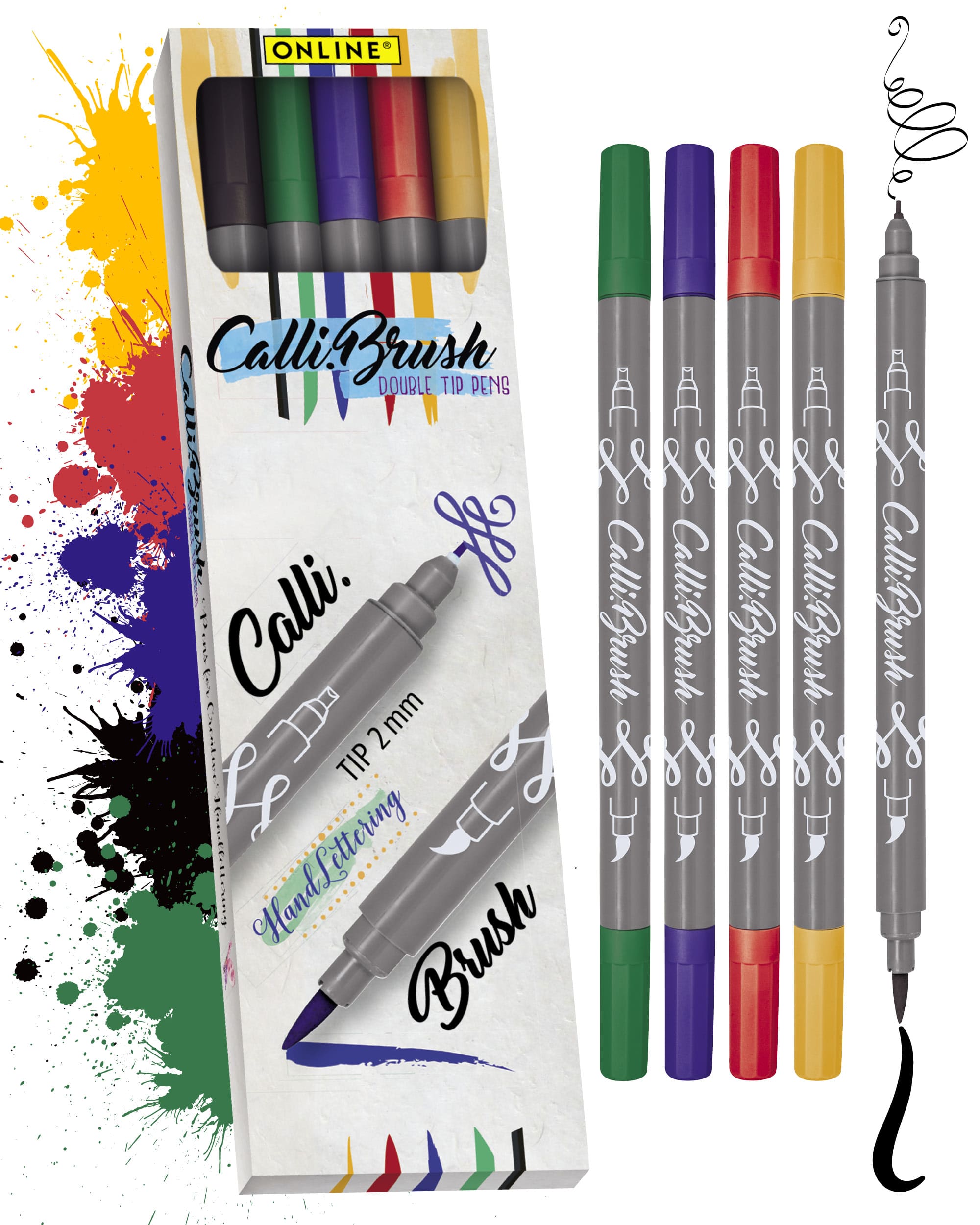 Calli.Brush Pens 5er Set Classic
