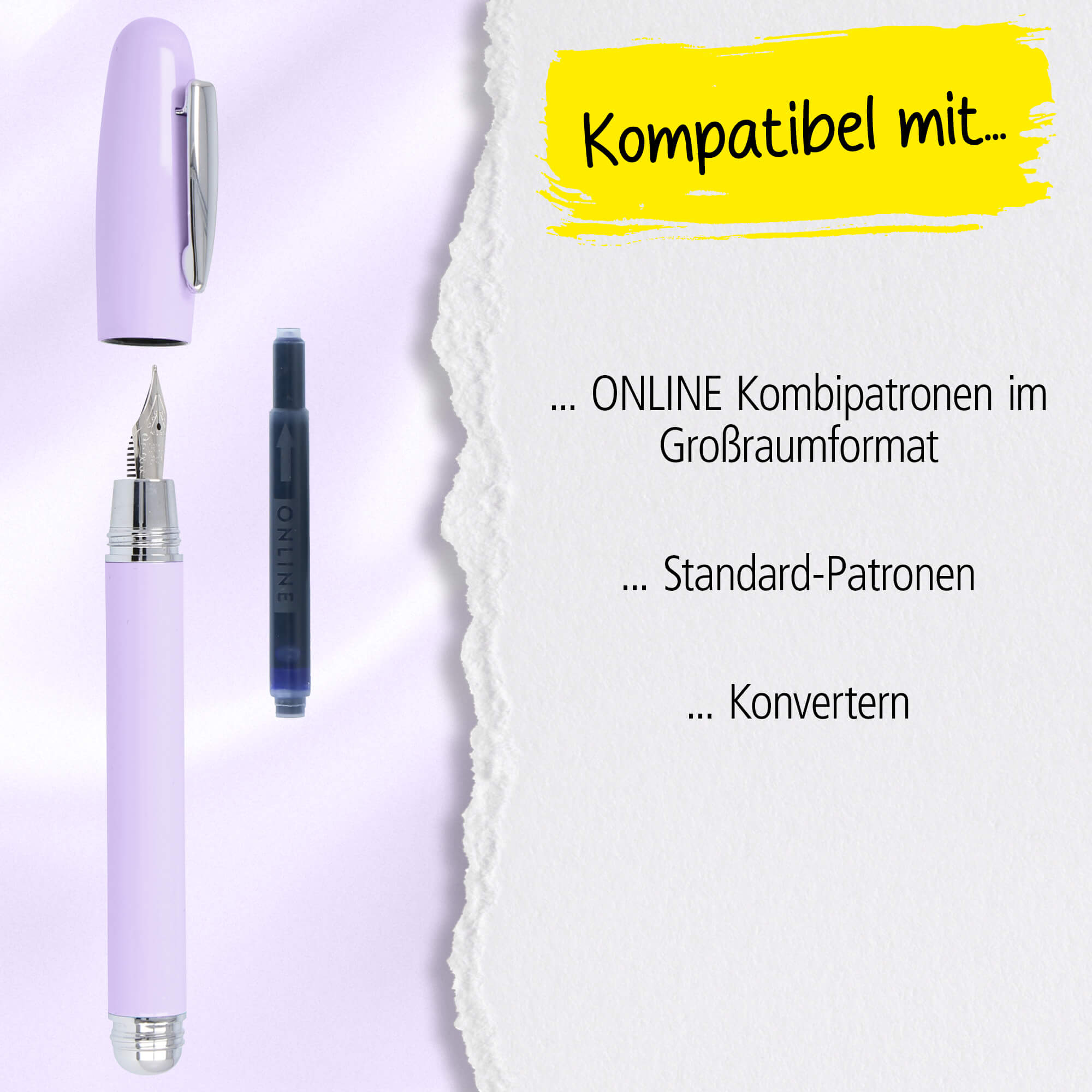 Füllhalter Highway Lavender