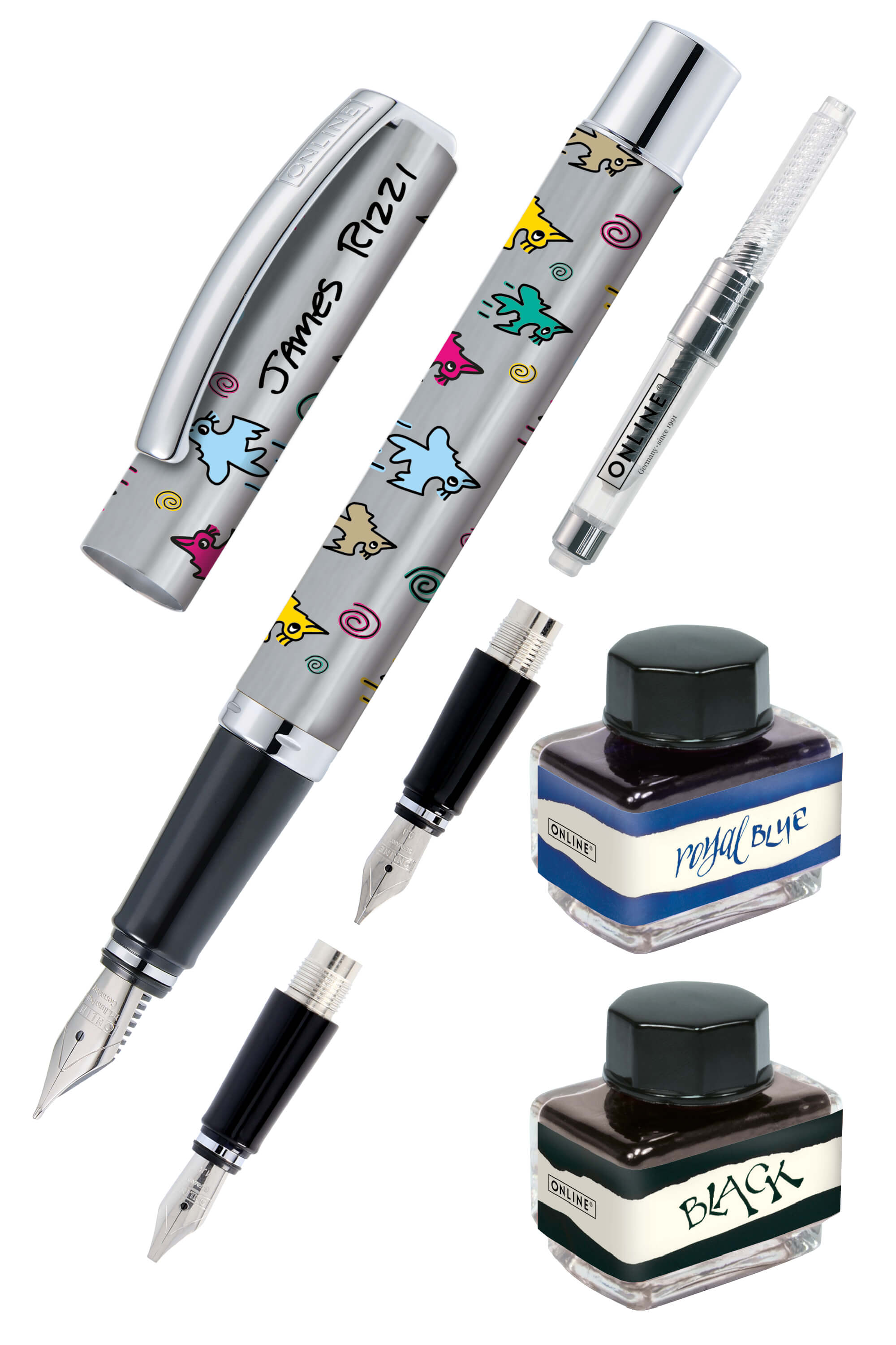 Vision "James Rizzi" Kalligrafie-Set Vision "James Rizzi" Kalligrafie-Set