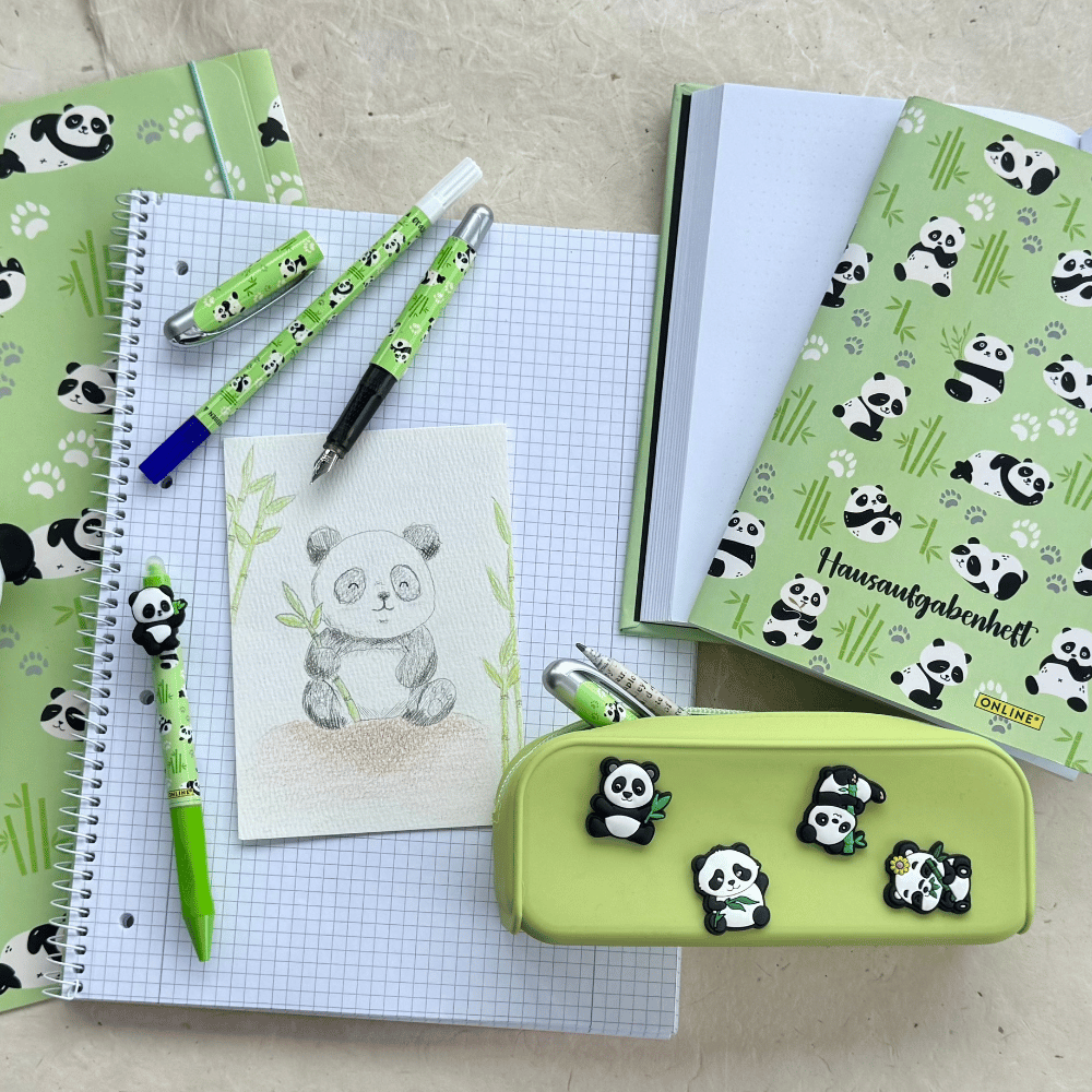 Gummizugmappe DIN A3 Panda