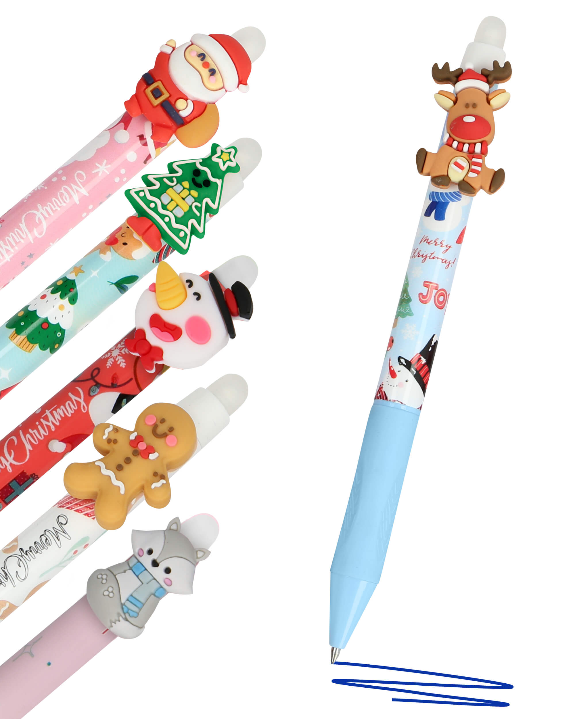 6er Pack Gelpen magiXX Fun XMAS gemischt