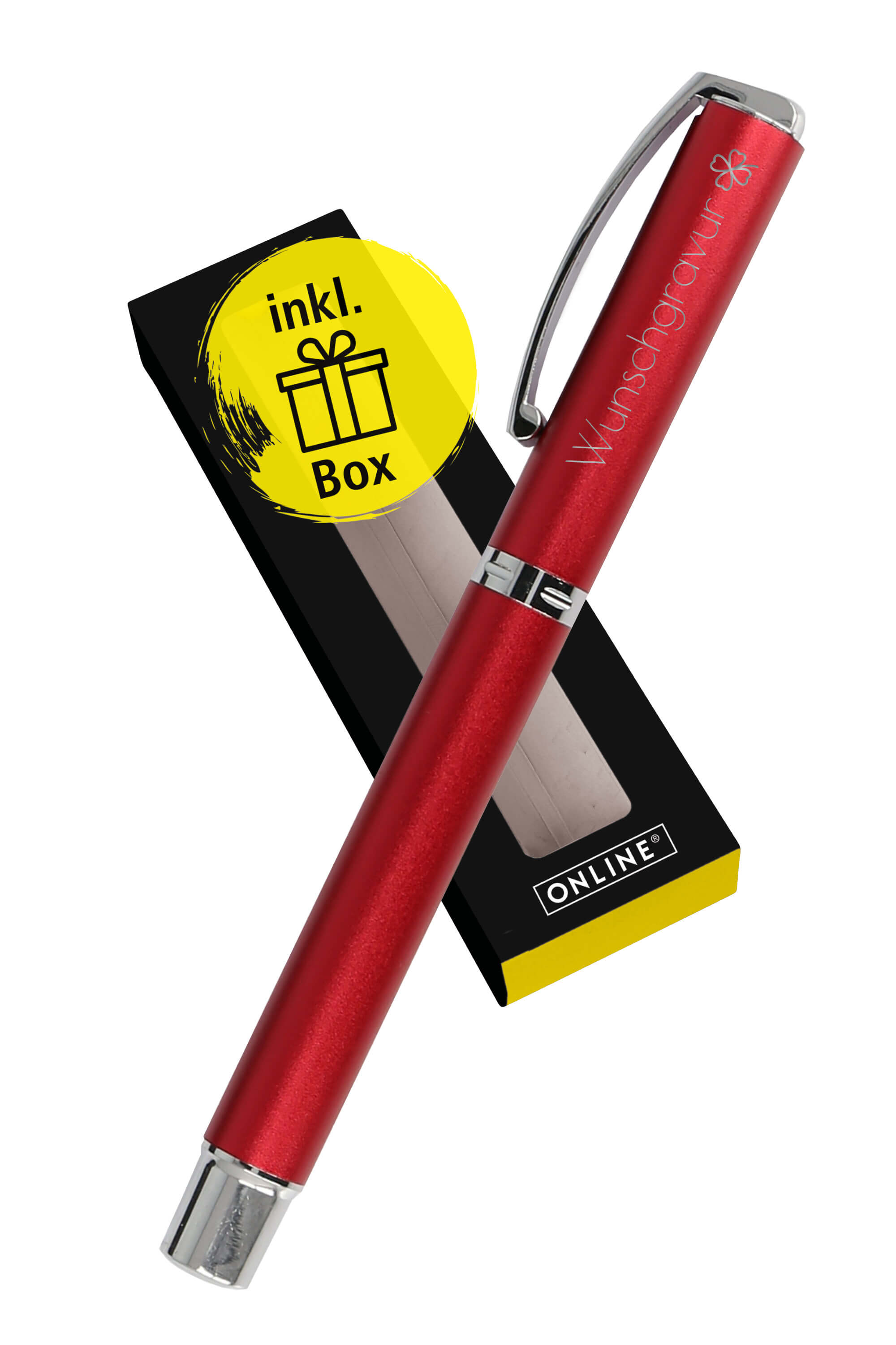 Füller Vision Classic Wild Berry (M), personalisiert mit Gravur