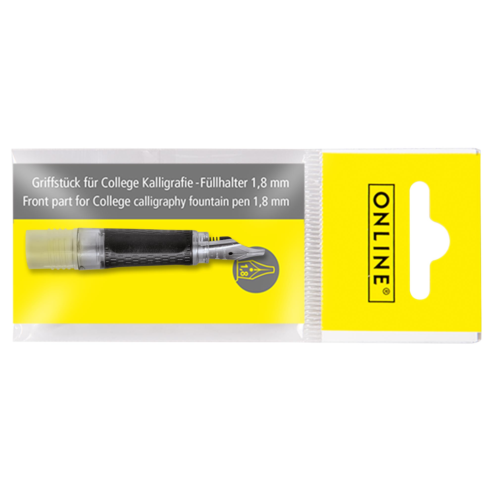 Griffstück für College und Bachelor, Feder Kalligrafie 1,8 mm