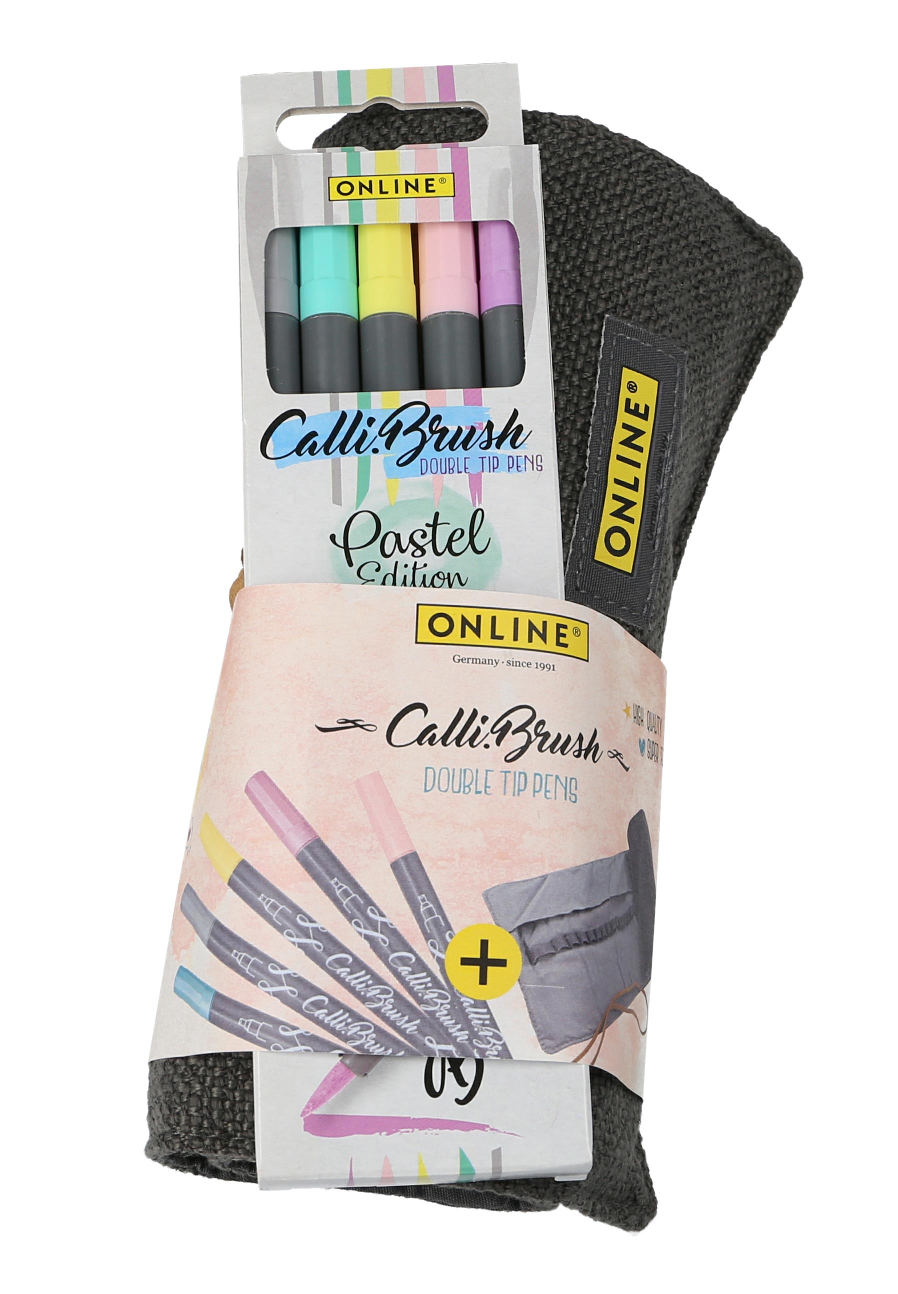 Calli.Brush in Roll Pouch