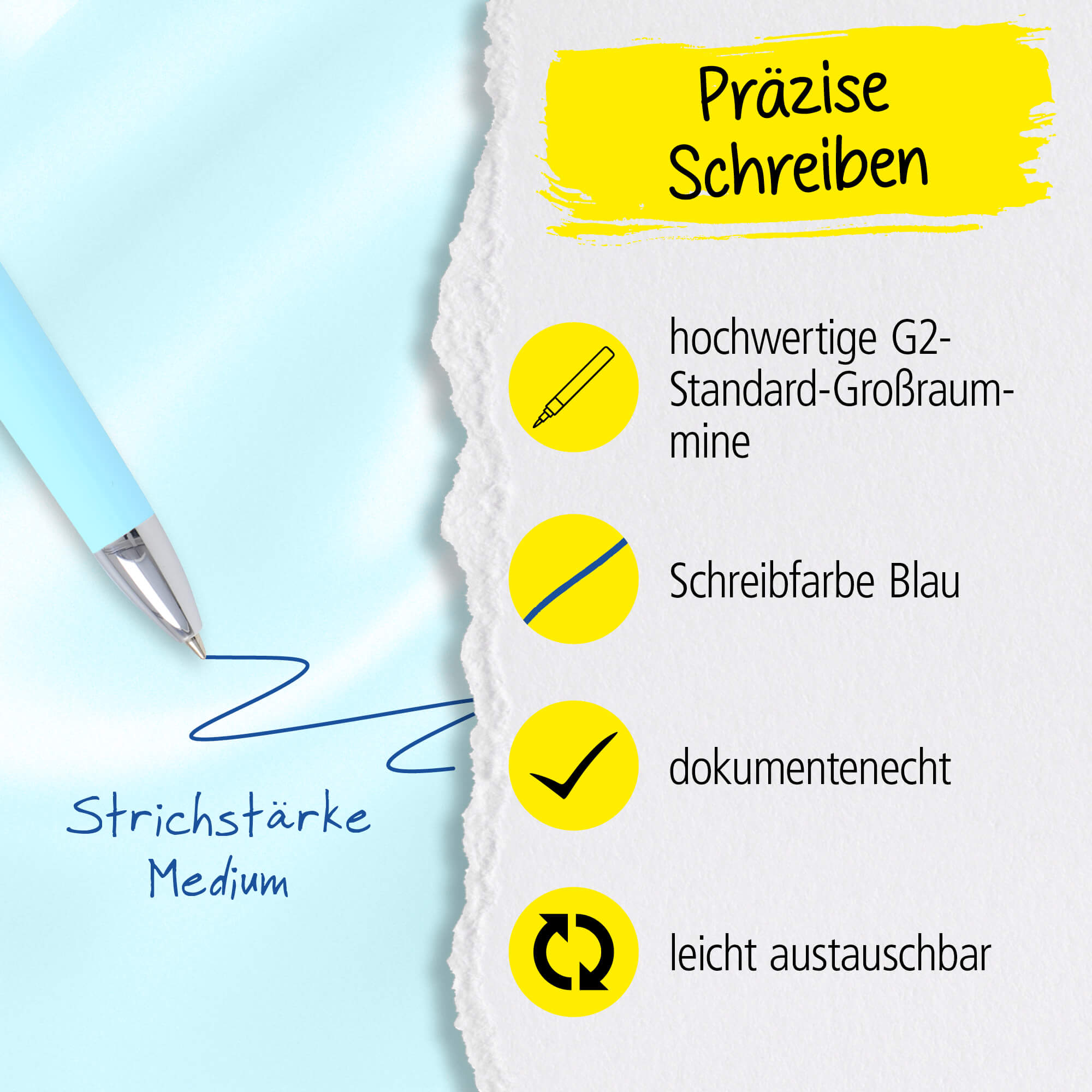 Kugelschreiber Highway Blue