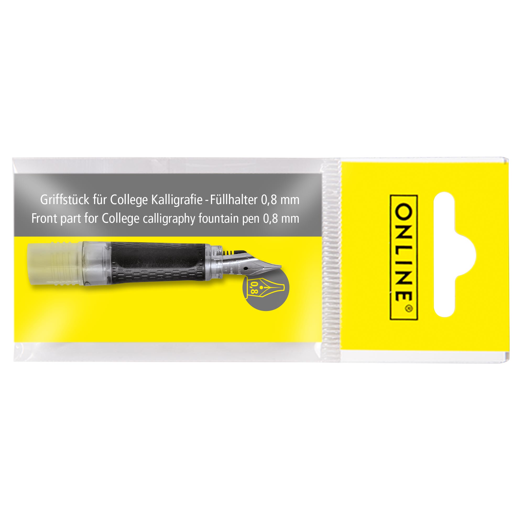Griffstück für College und Bachelor, Feder Kalligrafie 0,8 mm