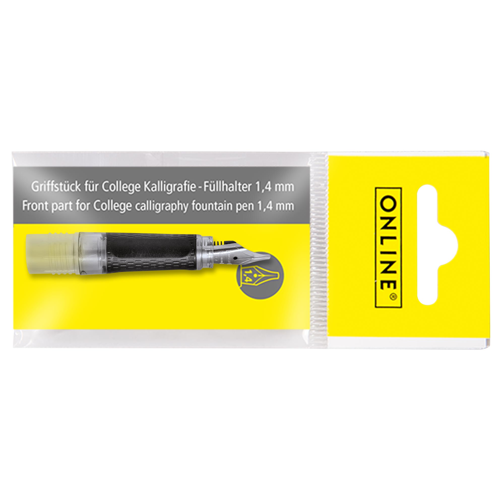 Griffstück für College und Bachelor, Feder Kalligrafie 1,4 mm