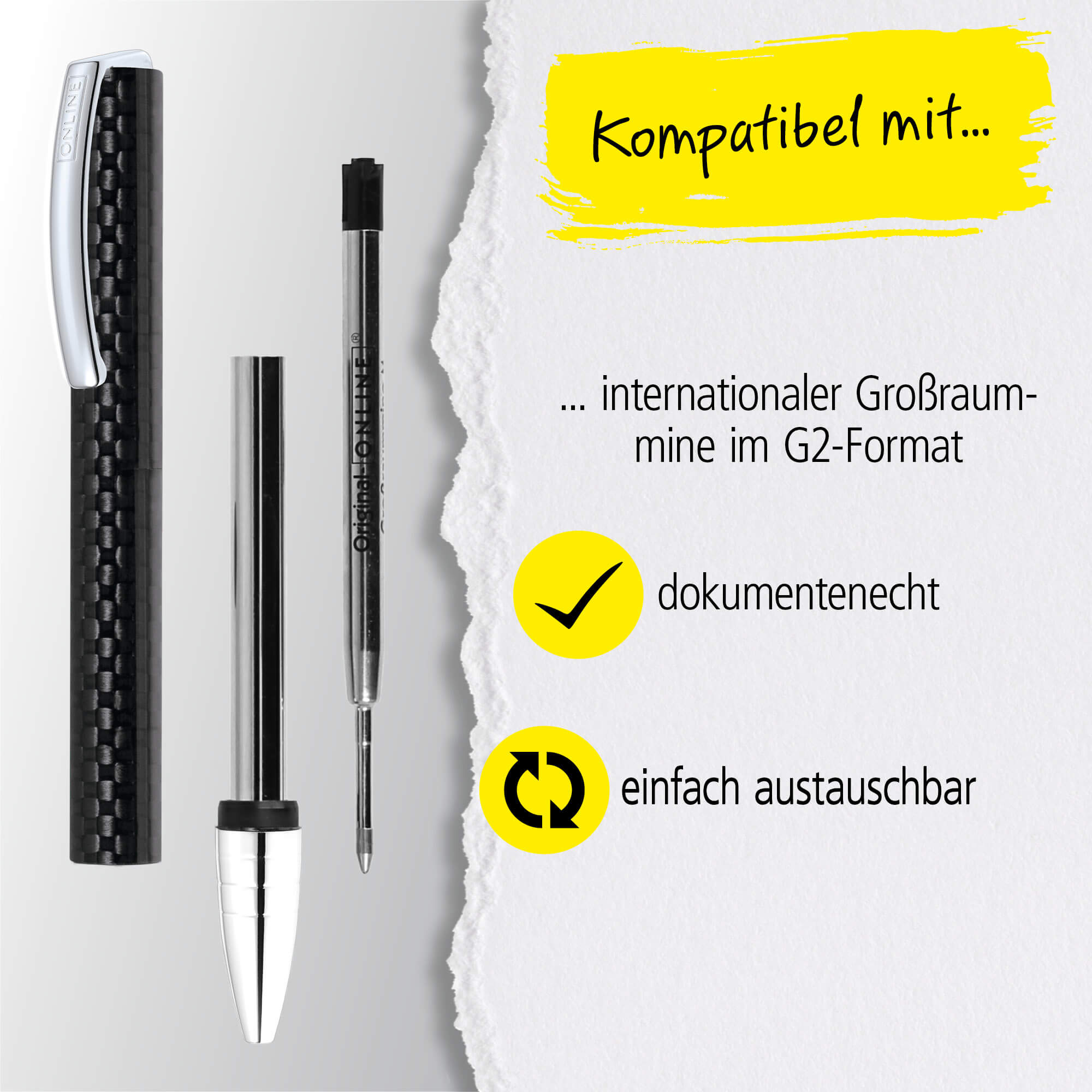 Drehkugelschreiber Vision Carbon