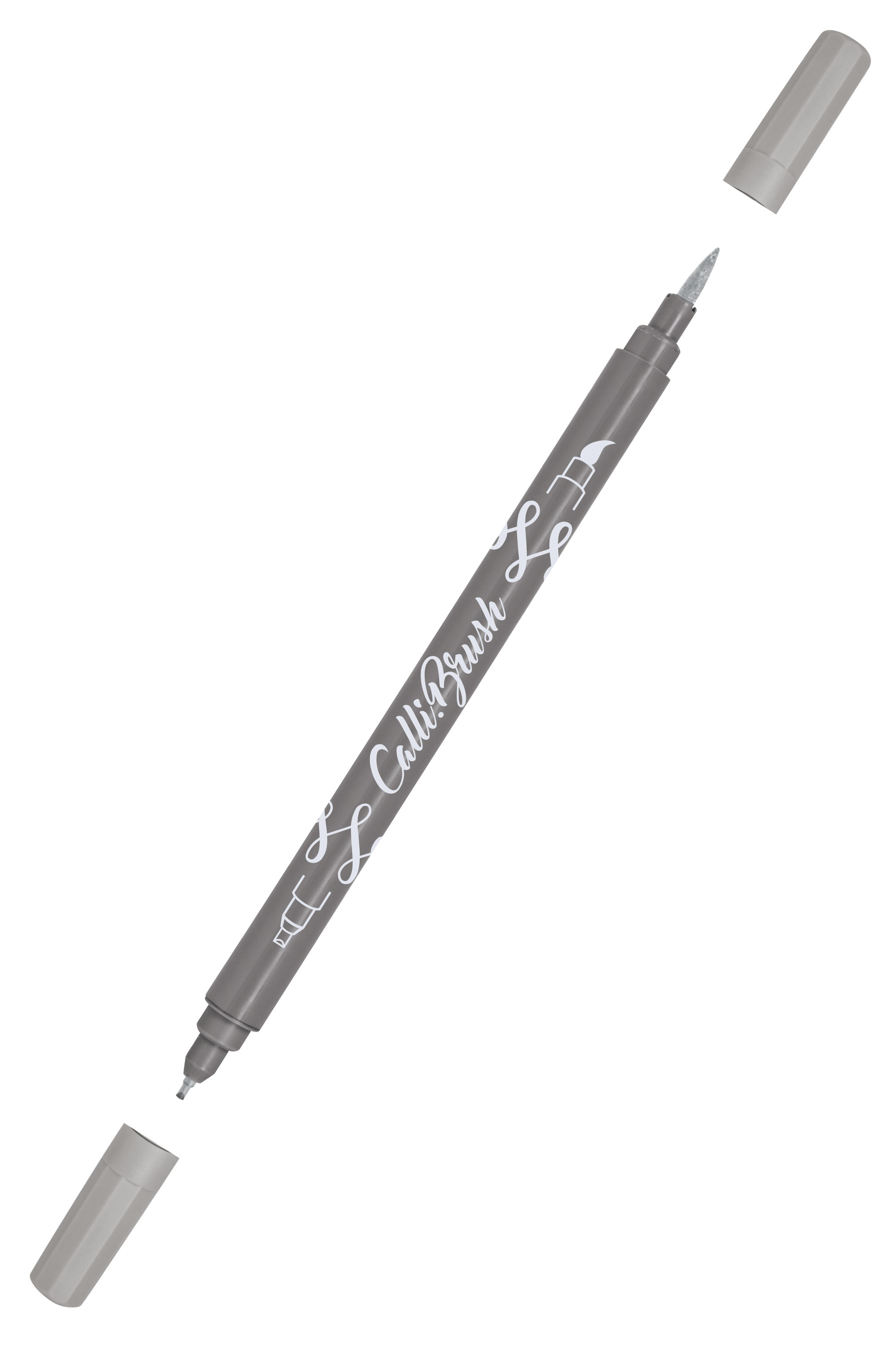 Calli.Brush Pen Einzelstift Grey (No.3)