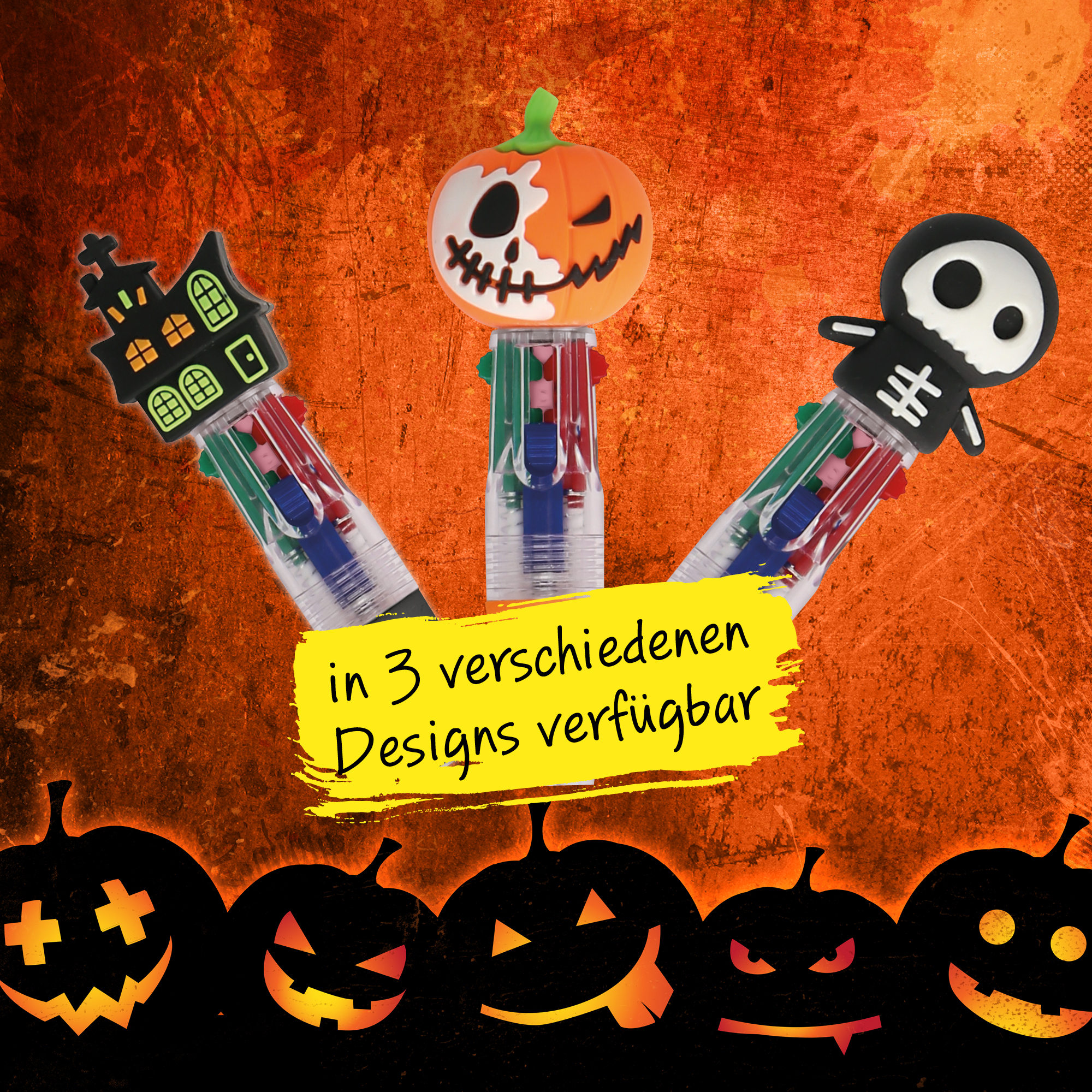 Mini Multipen Halloween Pumpkin