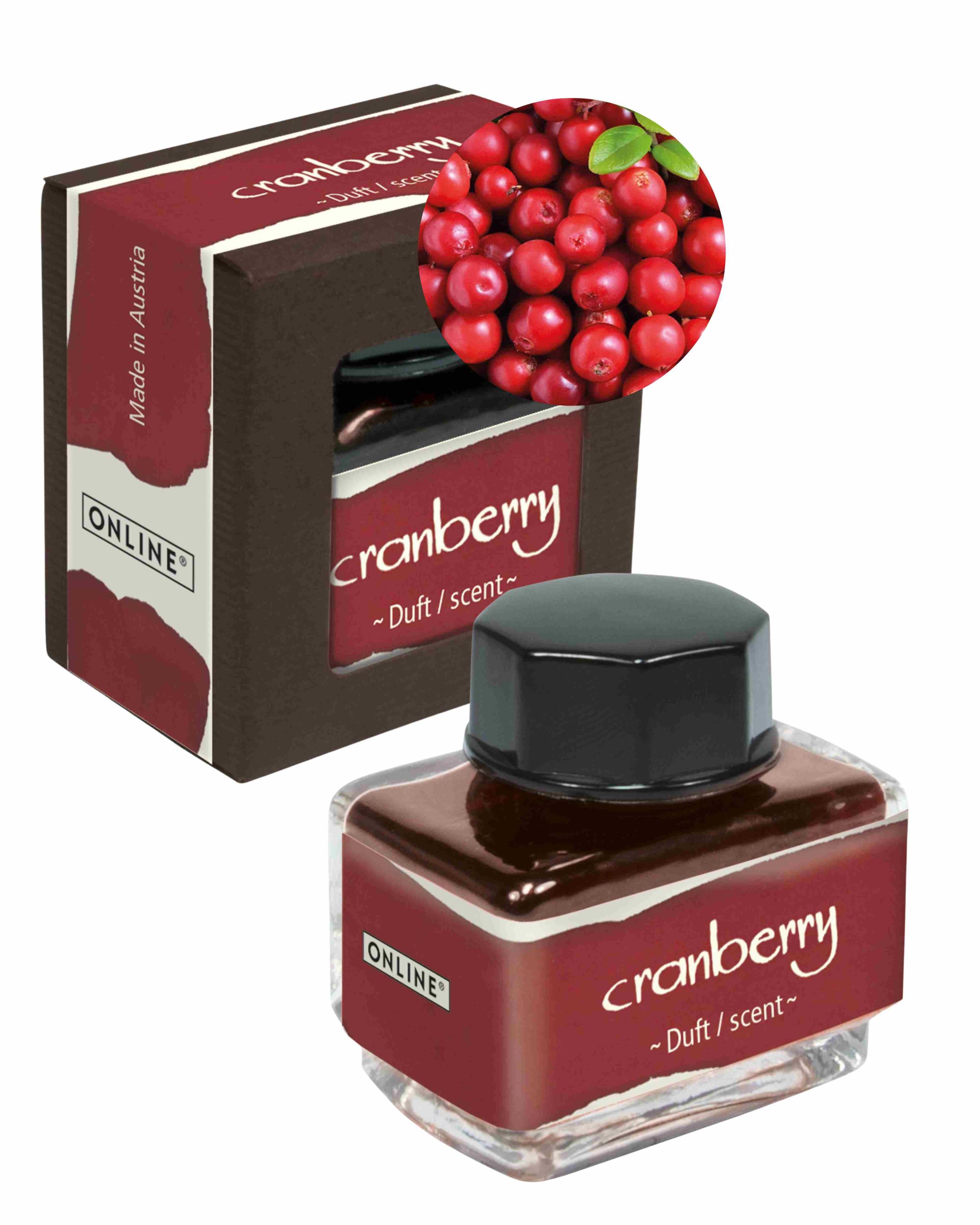 Tinte der Sinne 15 ml mit Duft - Aroma Cranberry