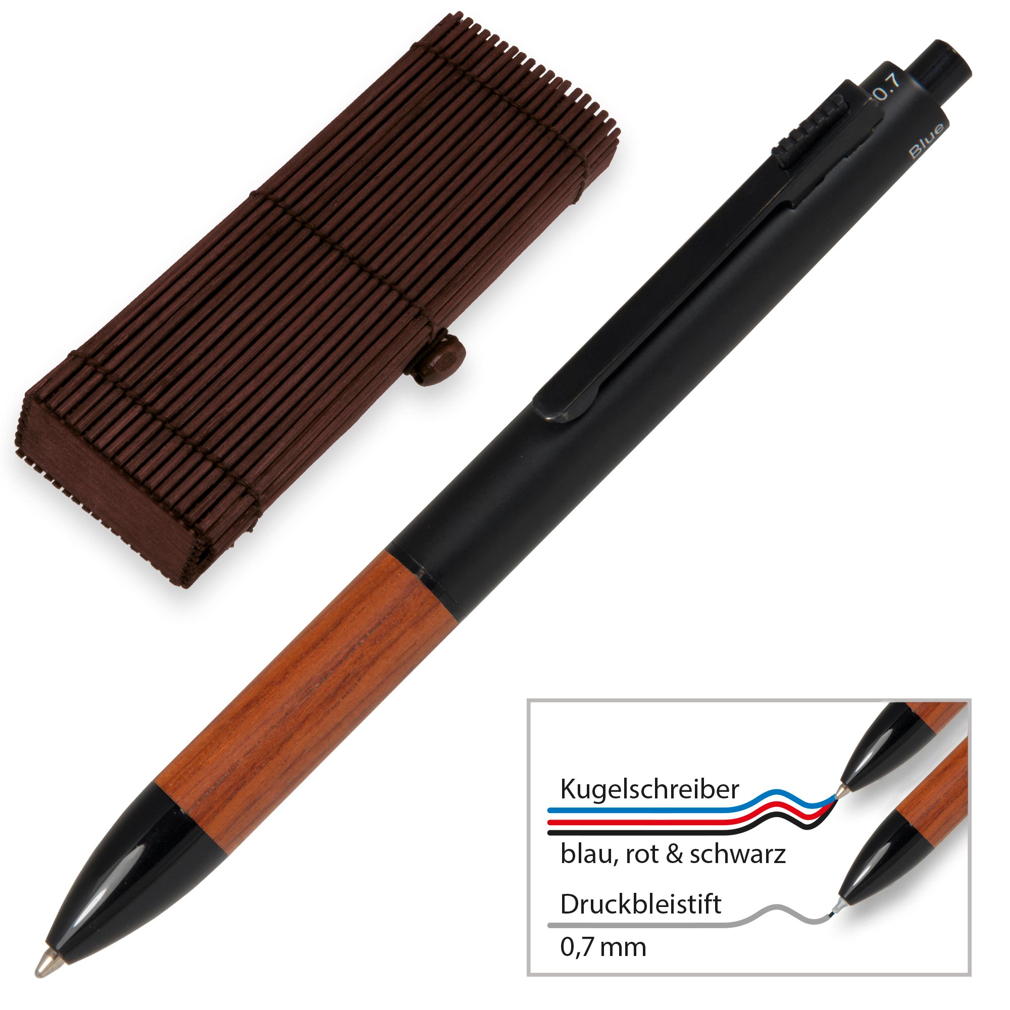 Kugelschreiber Multifunction Pen Rosewood
