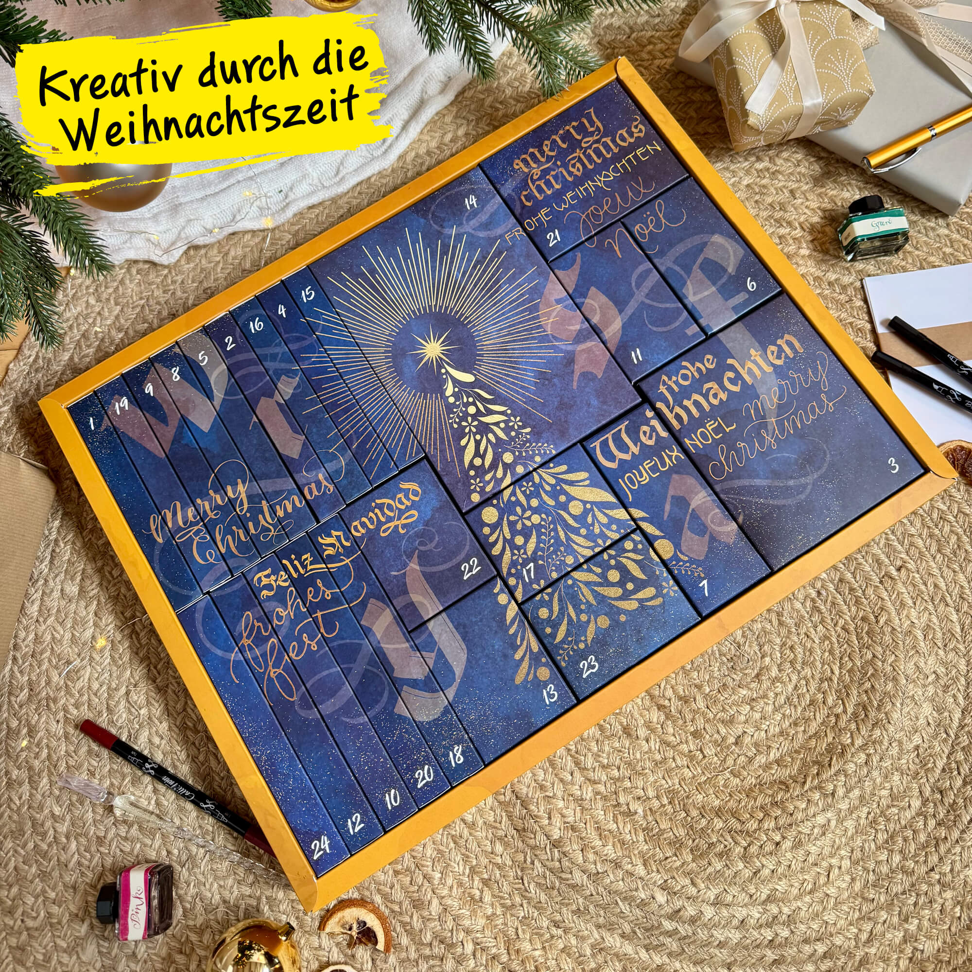 Adventskalender Kalligrafie 2026