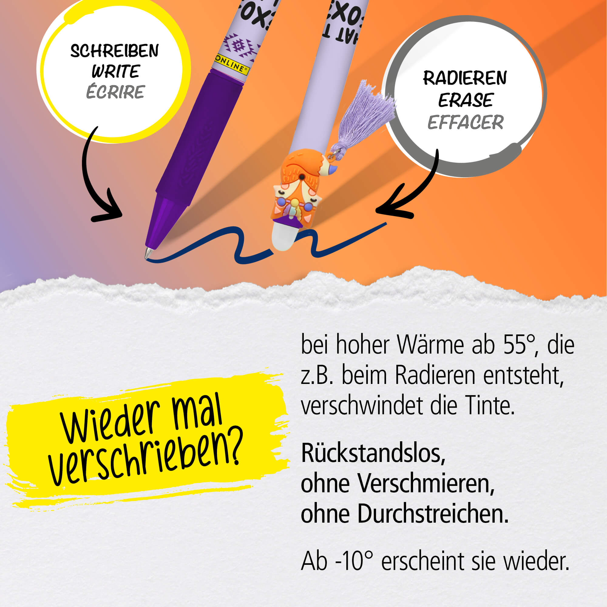 Gelschreiber magiXX Charm, 6er Set Gelschreiber magiXX Charm, 6er Set