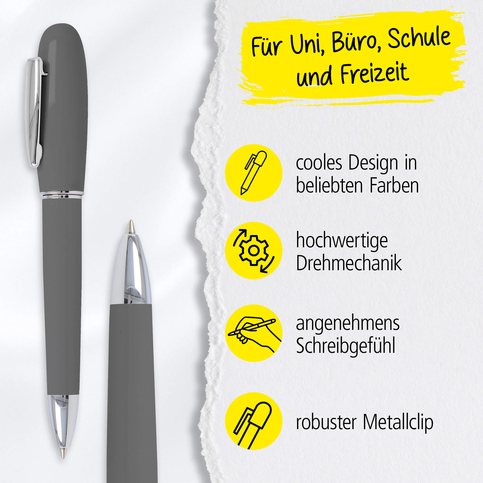 Kugelschreiber Highway Anthracite