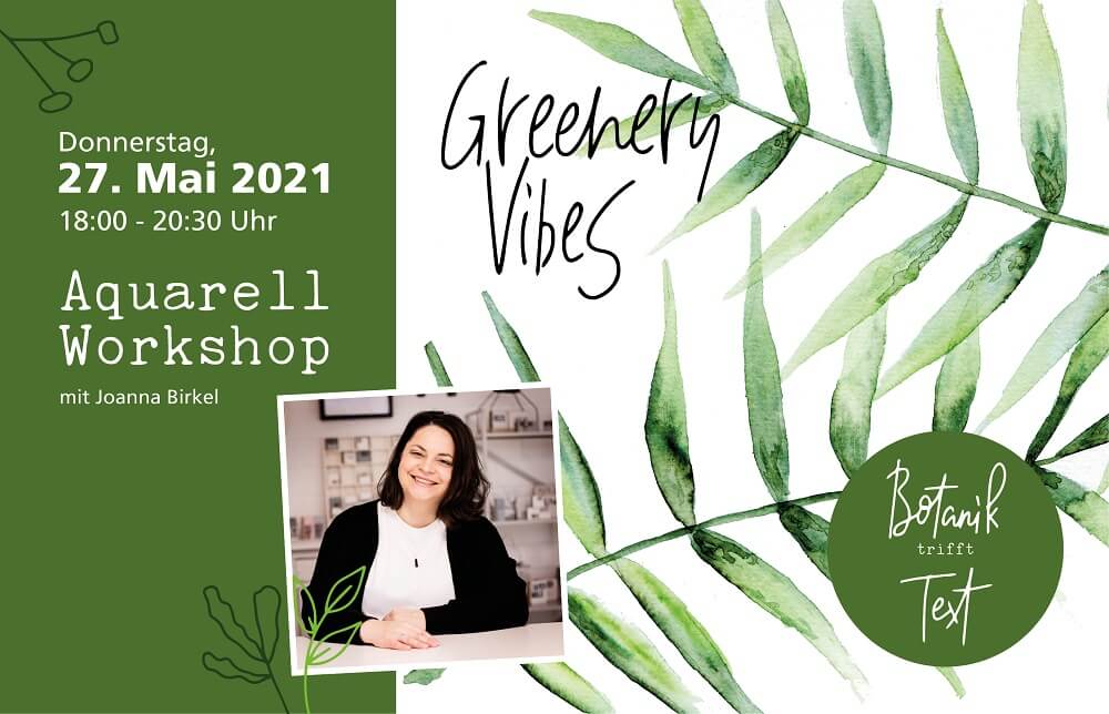 Greenery Vibes Workshop 27.05.