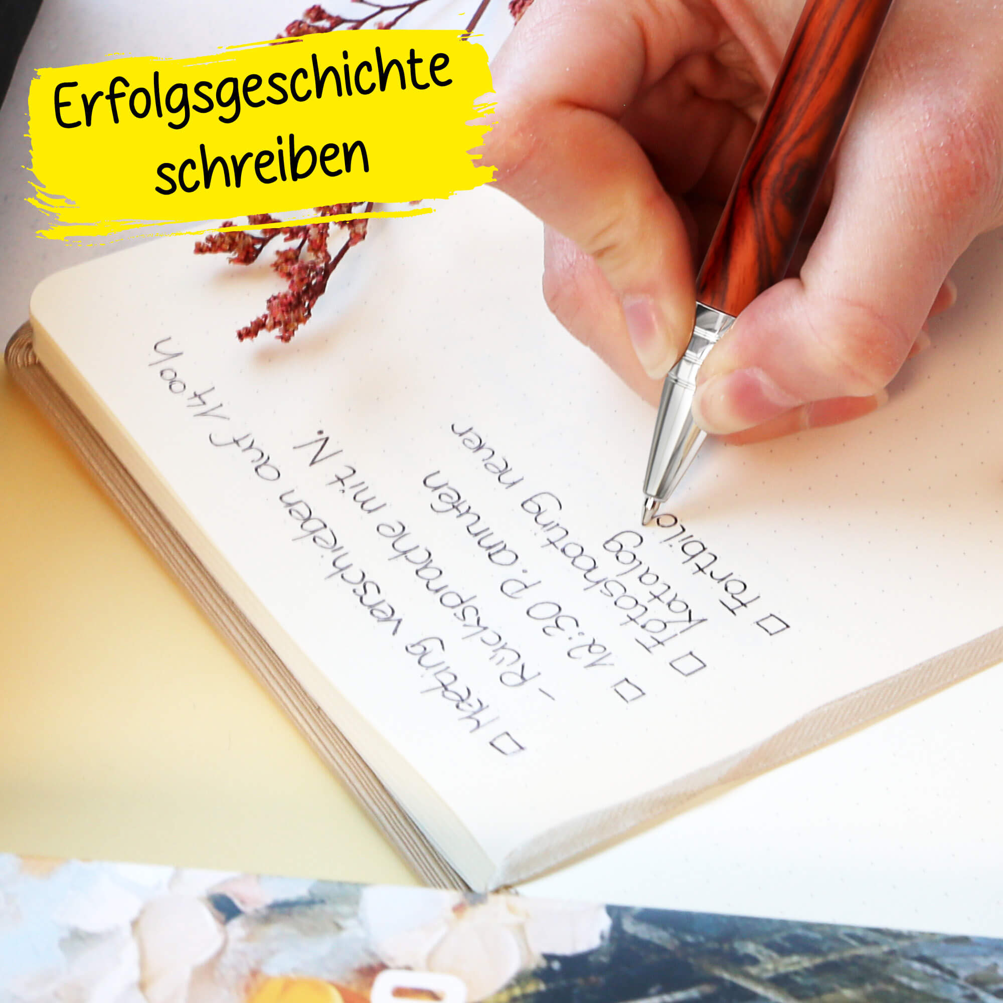 Kugelschreiber Vision Nature Maple, in Geschenkbox