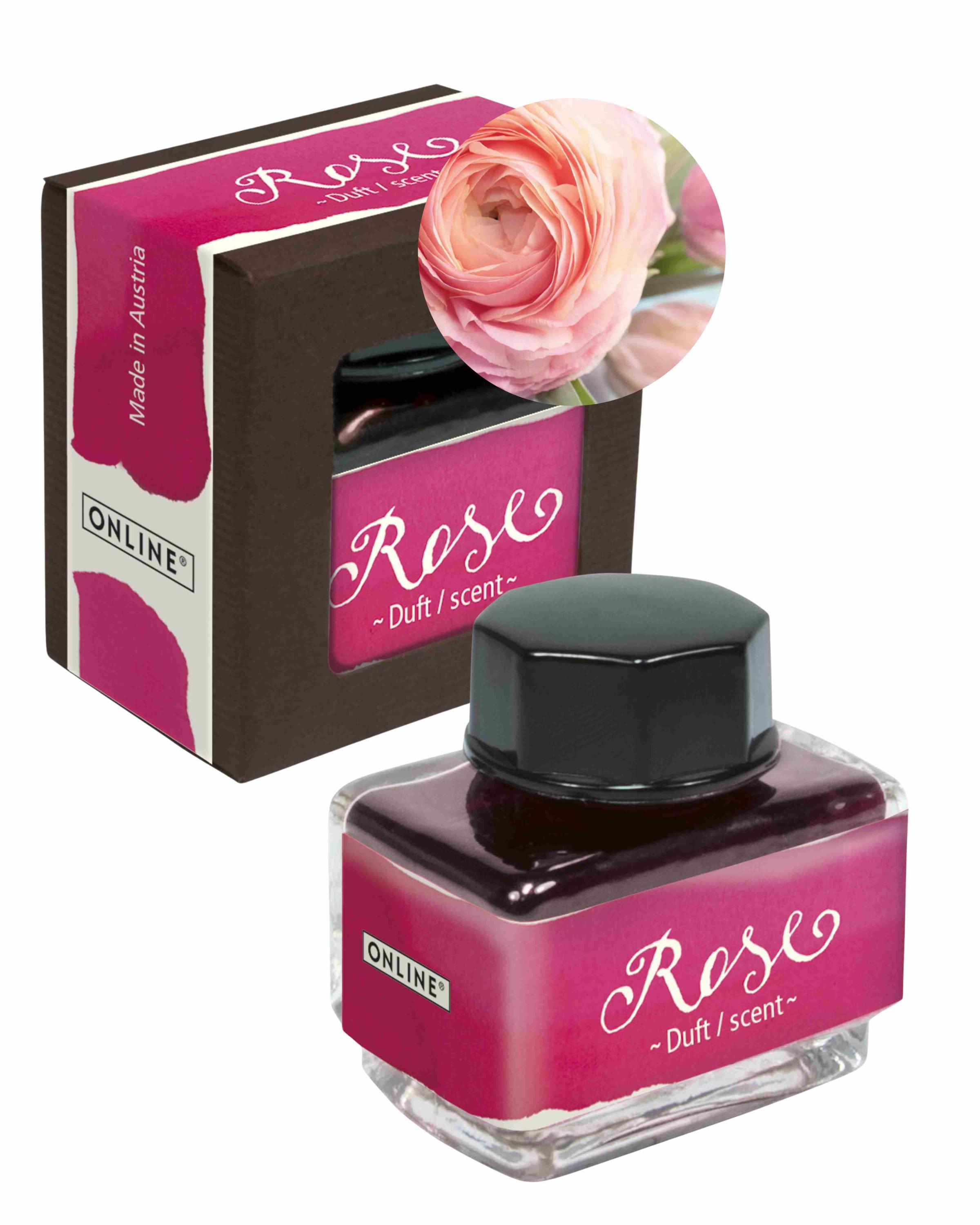 Tinte der Sinne 15 ml mit Duft - Aroma Rose