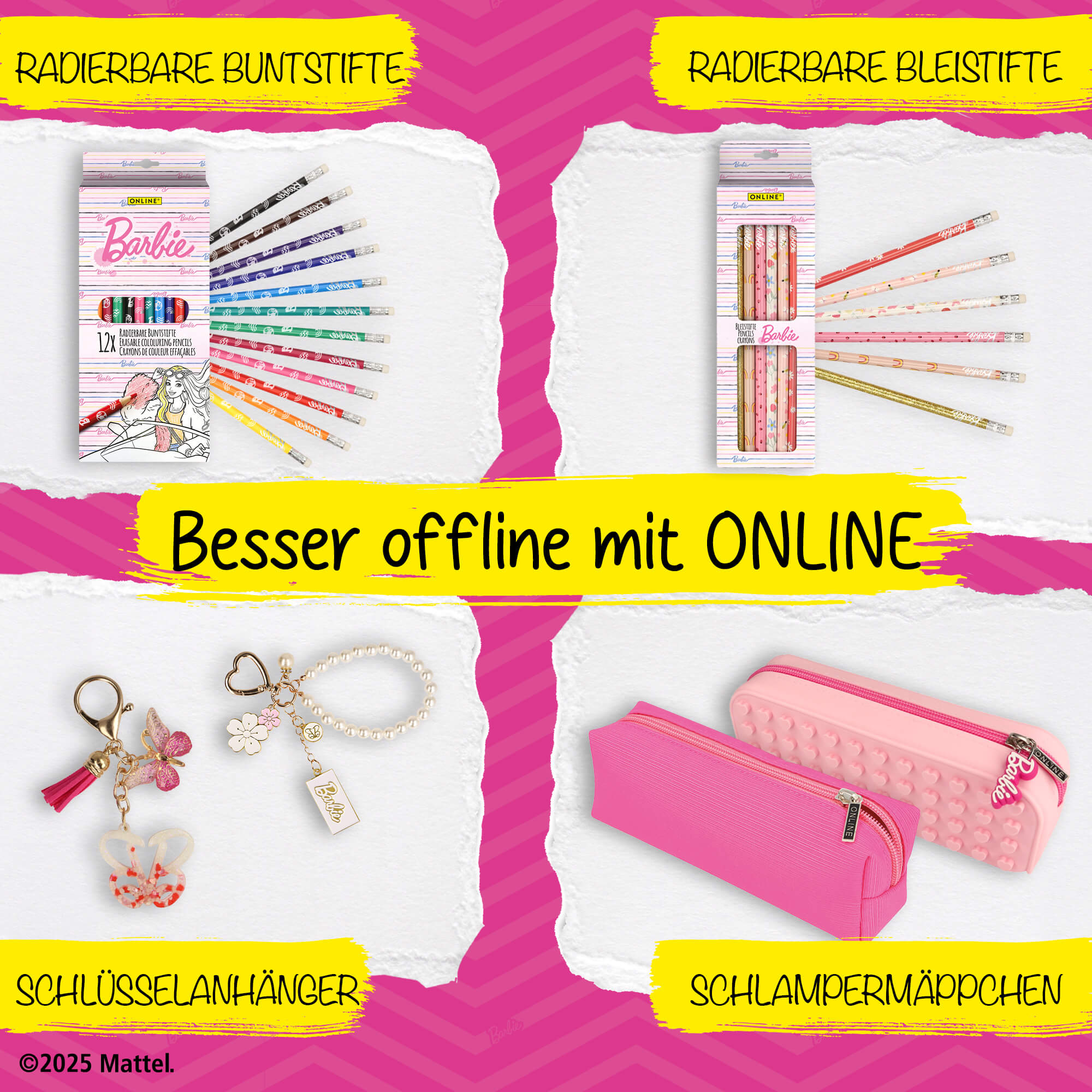 Barbie Schlüsselanhänger mit B