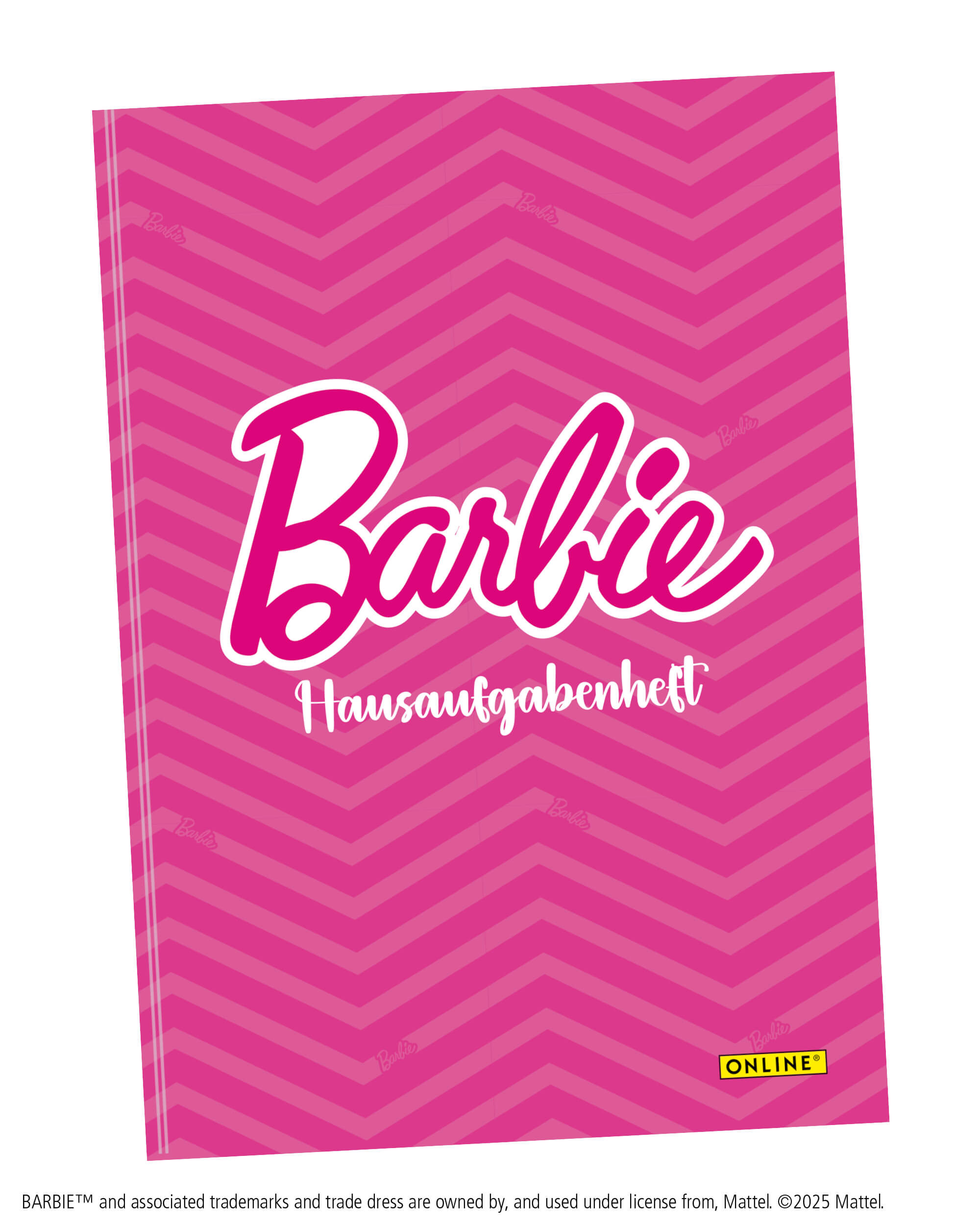 Hausaufgabenheft DIN A5 Barbie Pink, Soft-Cover
