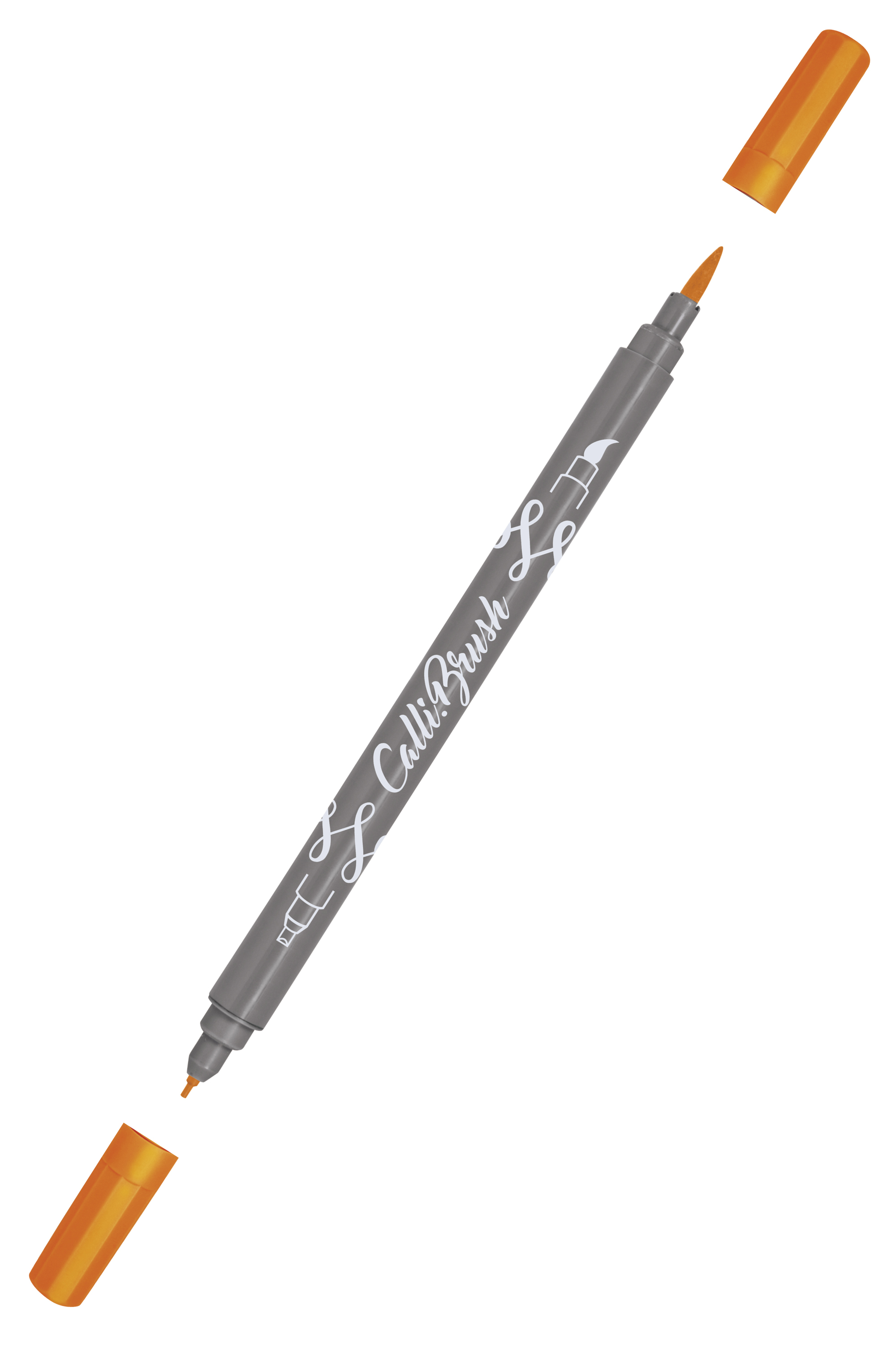 Calli.Brush Pen Einzelstift Fluo Orange