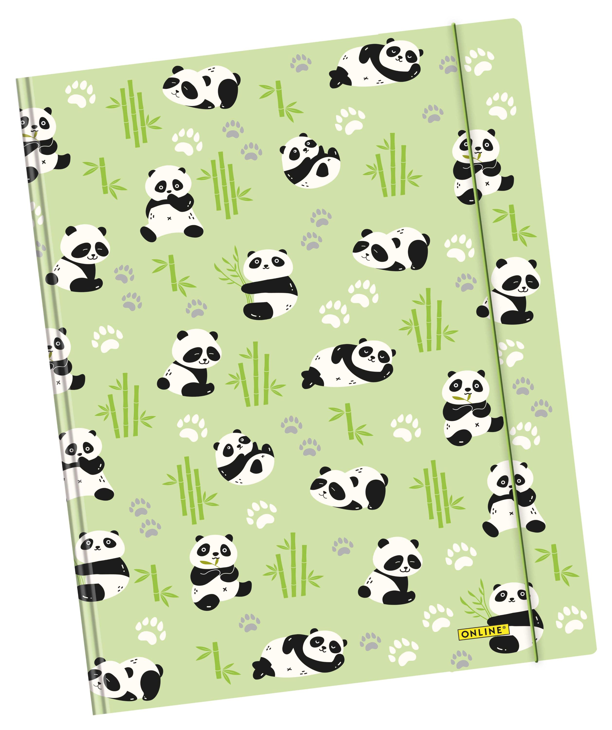 Gummizugmappe A4 Panda