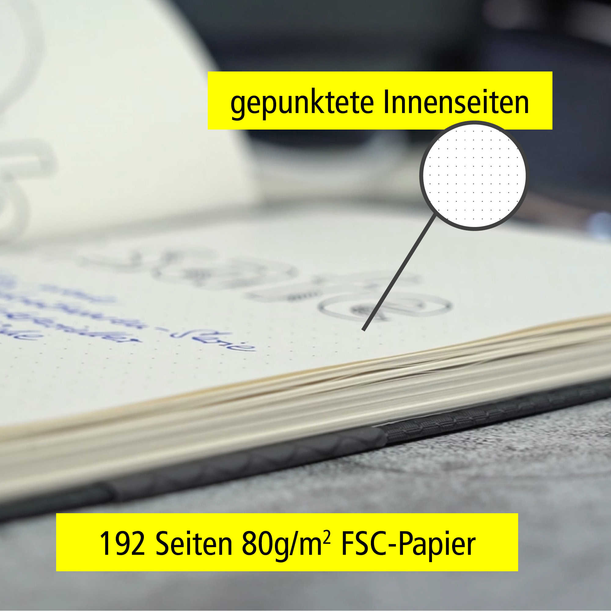 FSC Papier Notizbuch