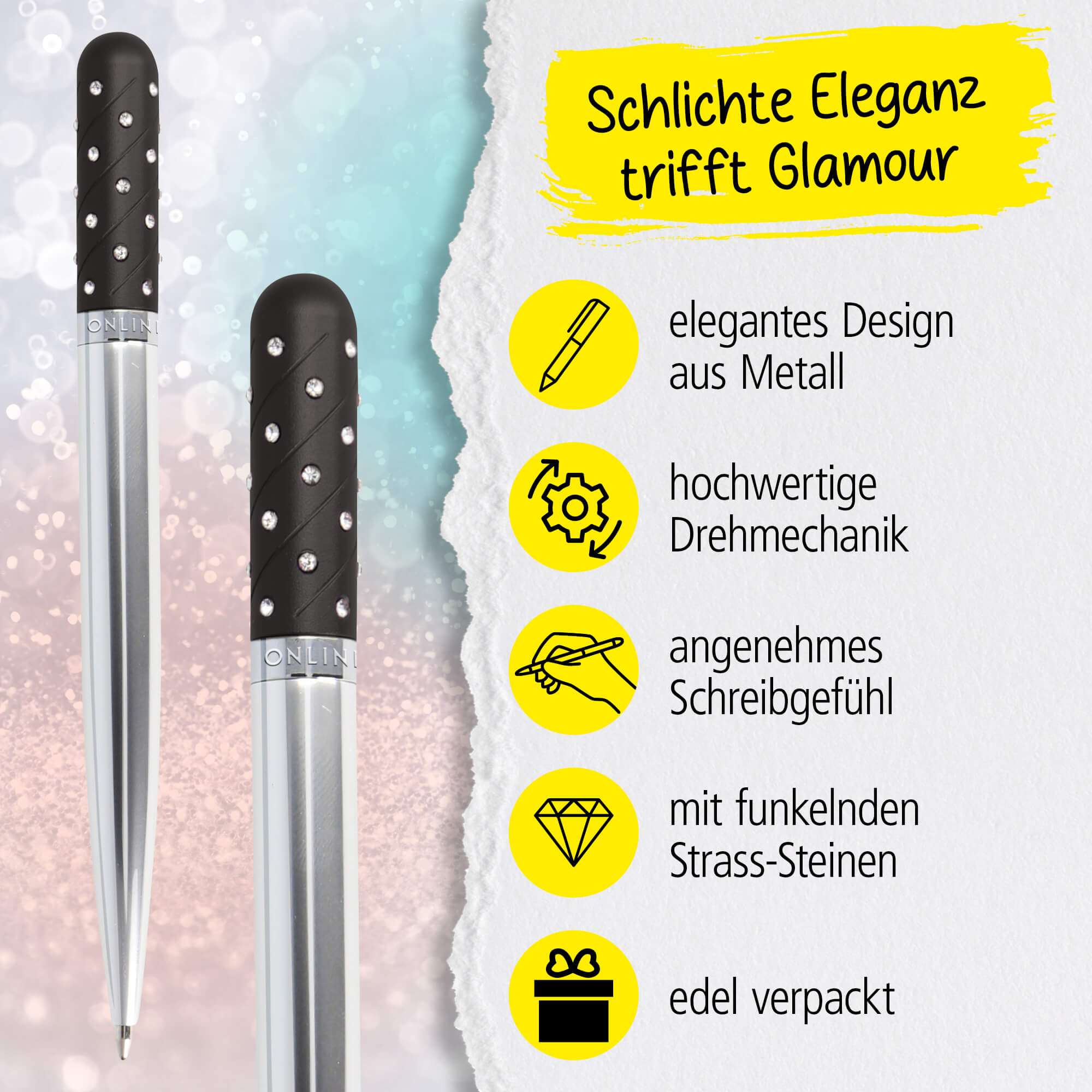 Crystal Pen Black