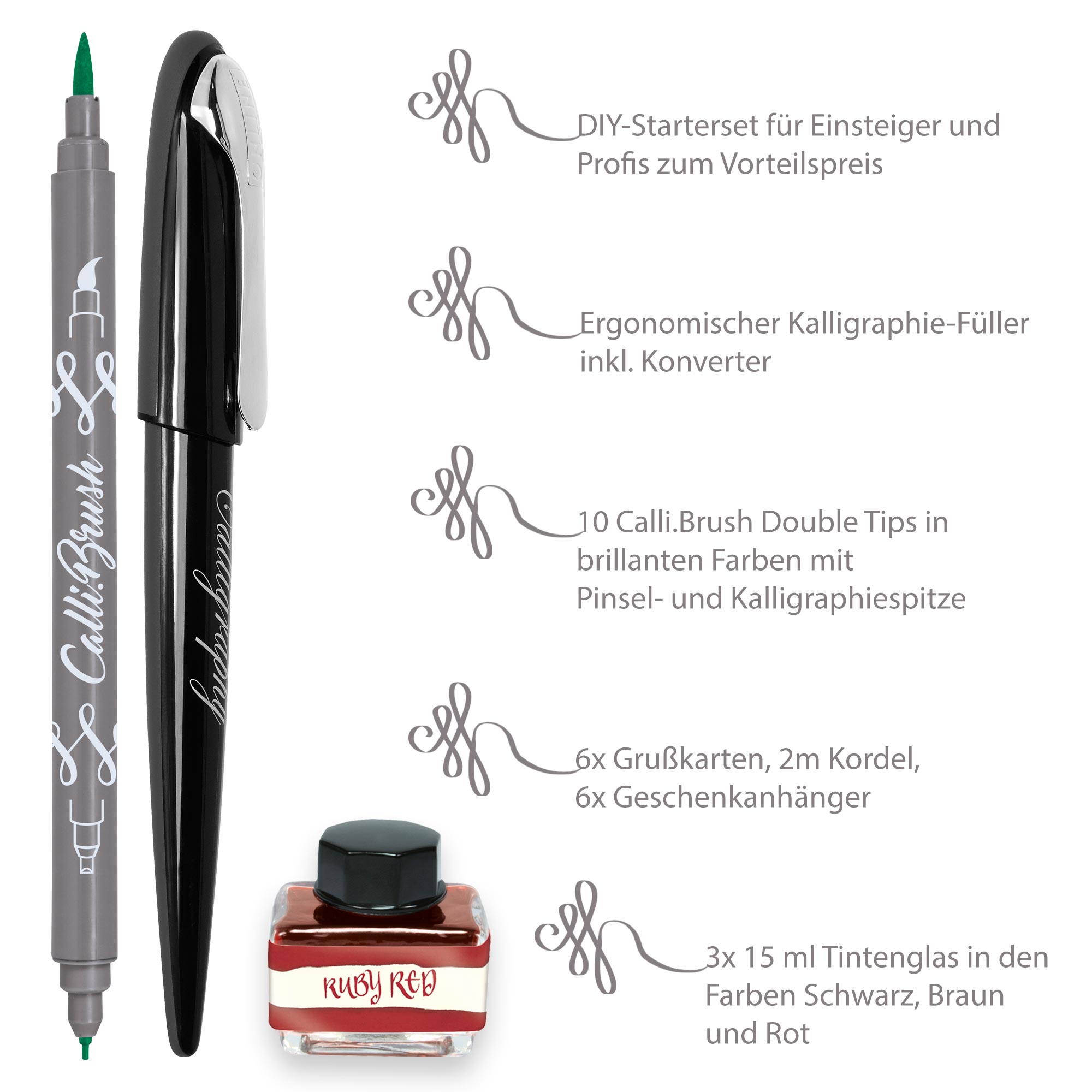 Master Set - Kalligrafie & Brush Pens