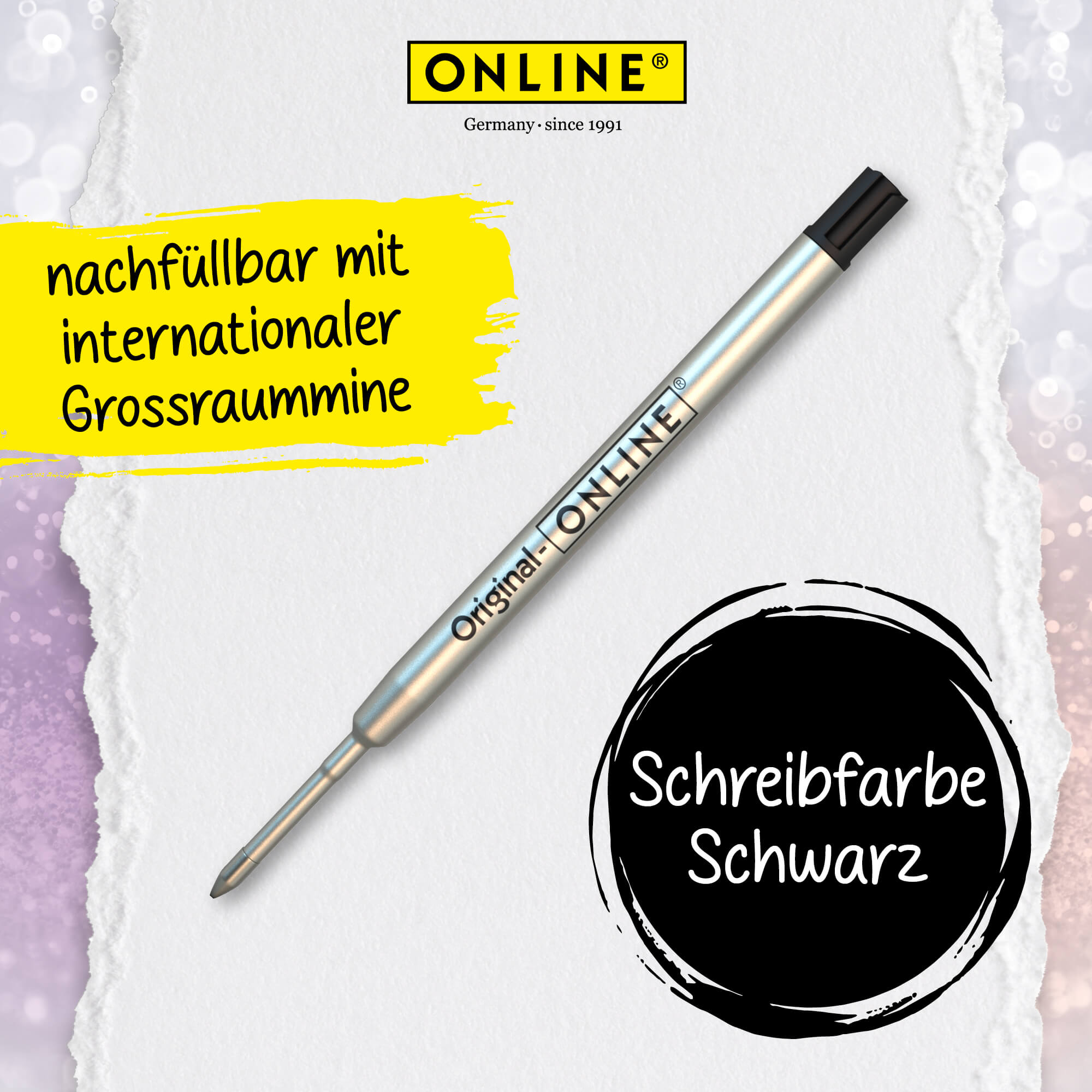 Crystal Pen Black