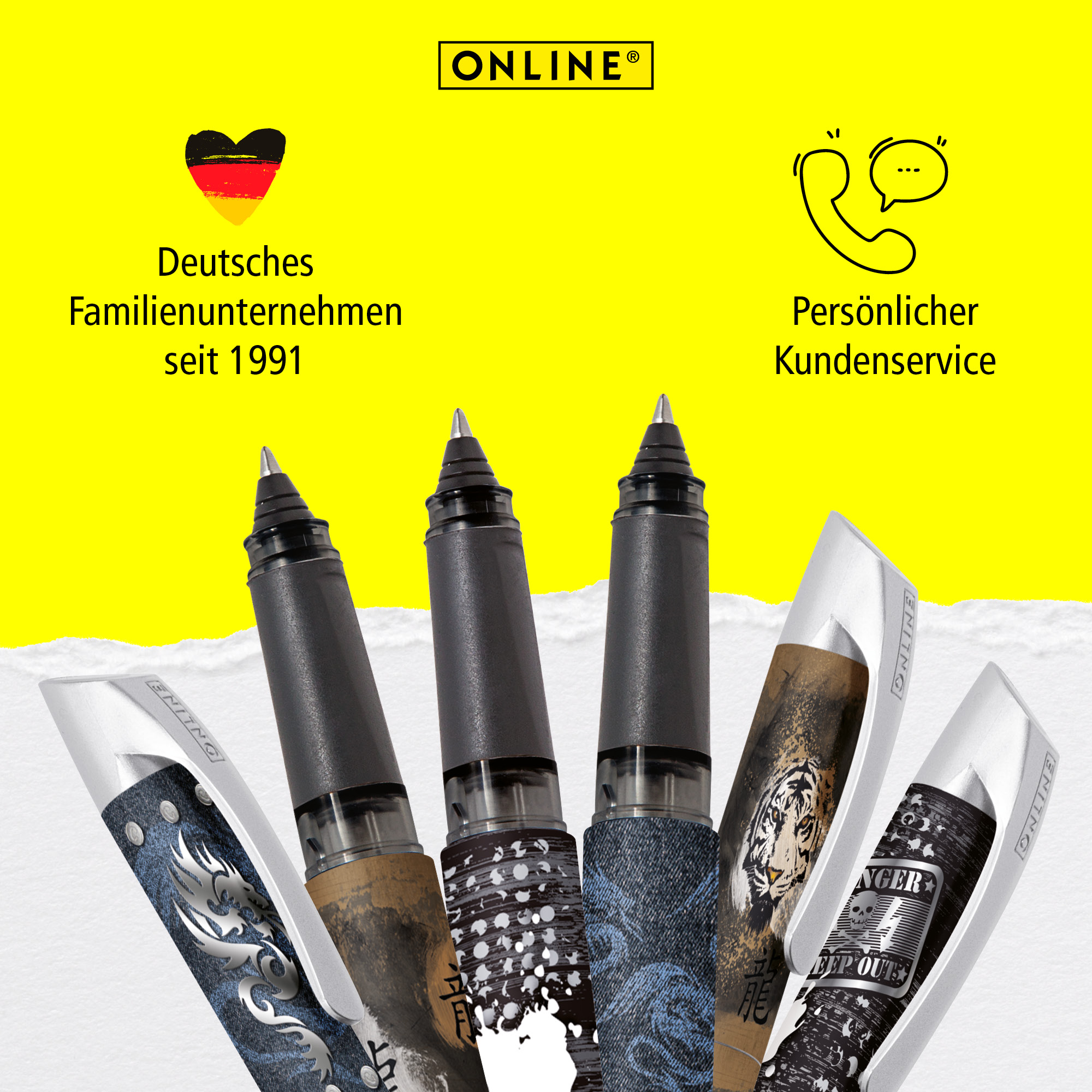 Deutsches Familienunternehmen seit 1991 mit persönlichem Kundenservice