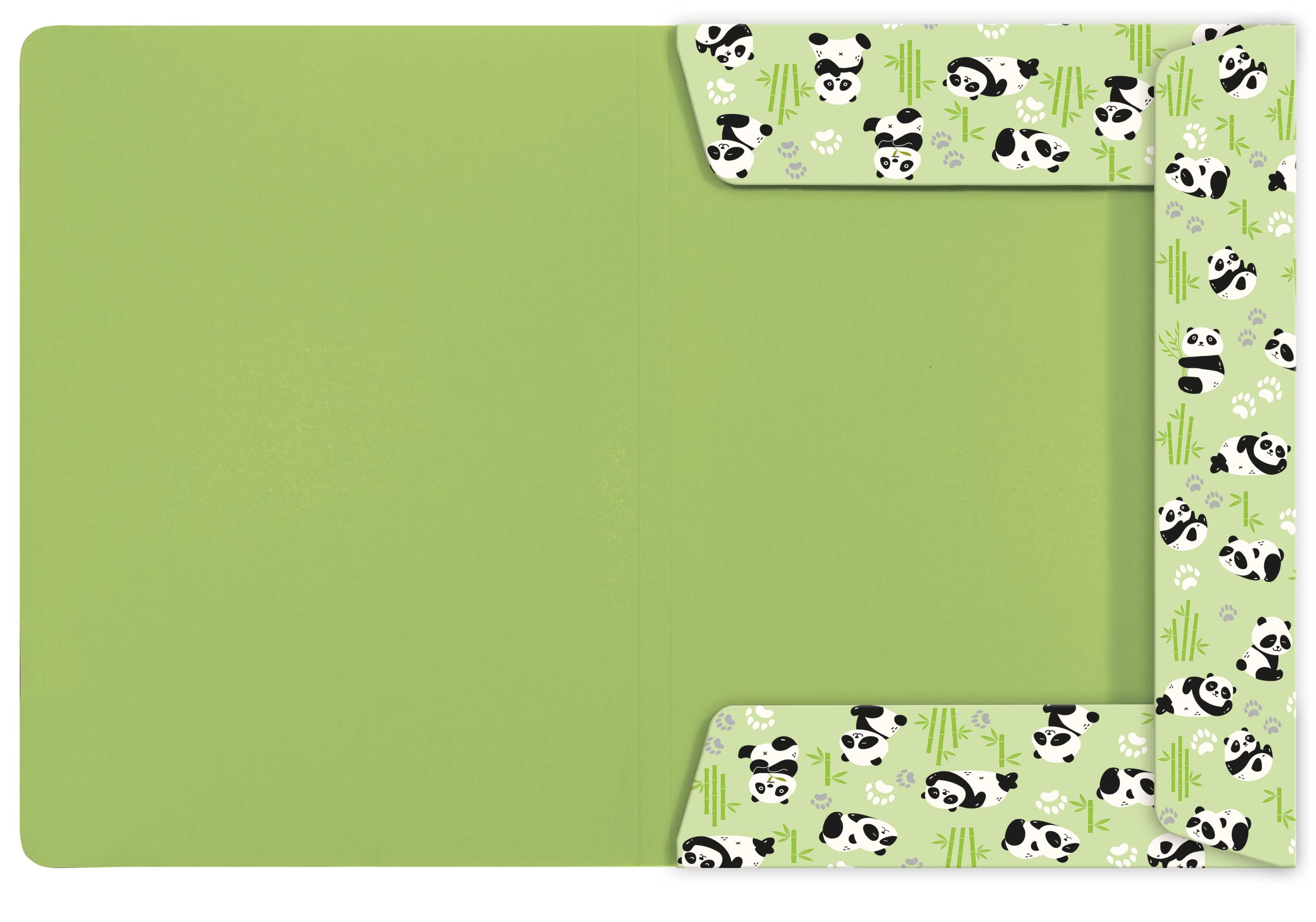 Gummizugmappe DIN A3 Panda