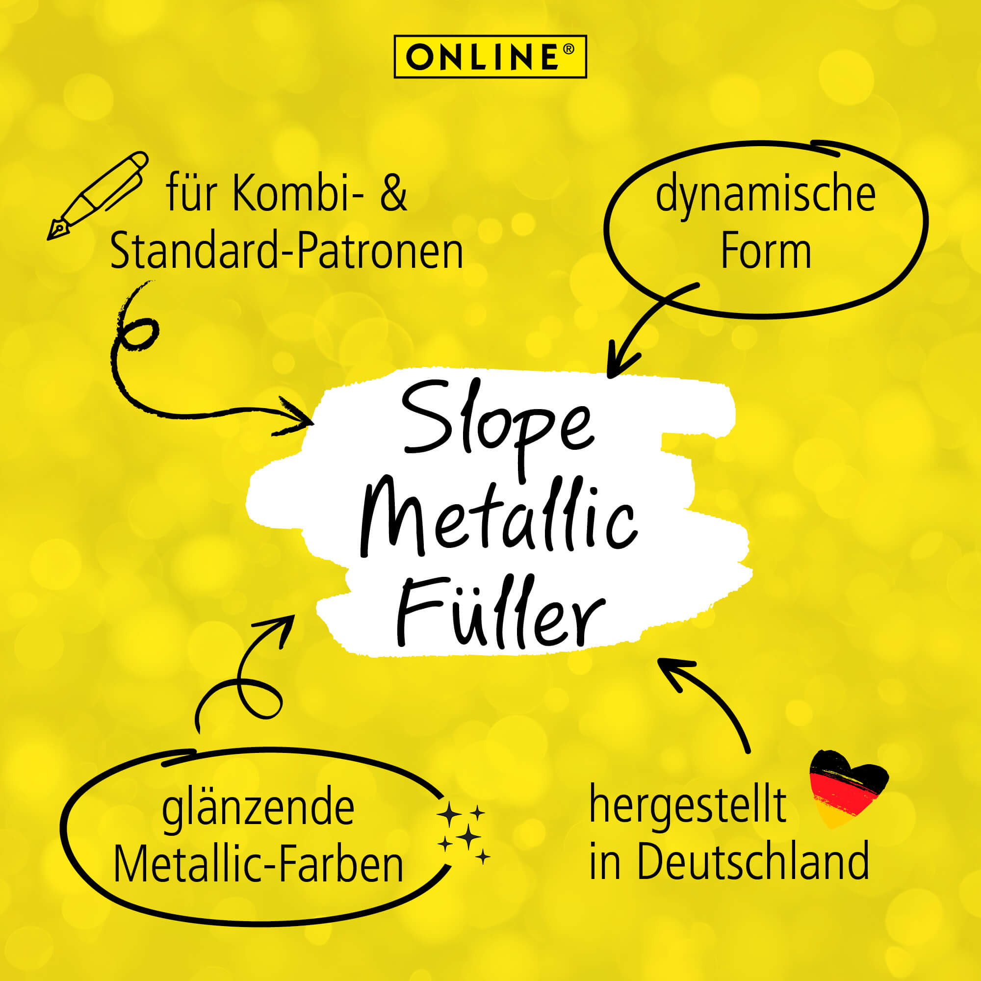 Füller Slope Metallic Blue