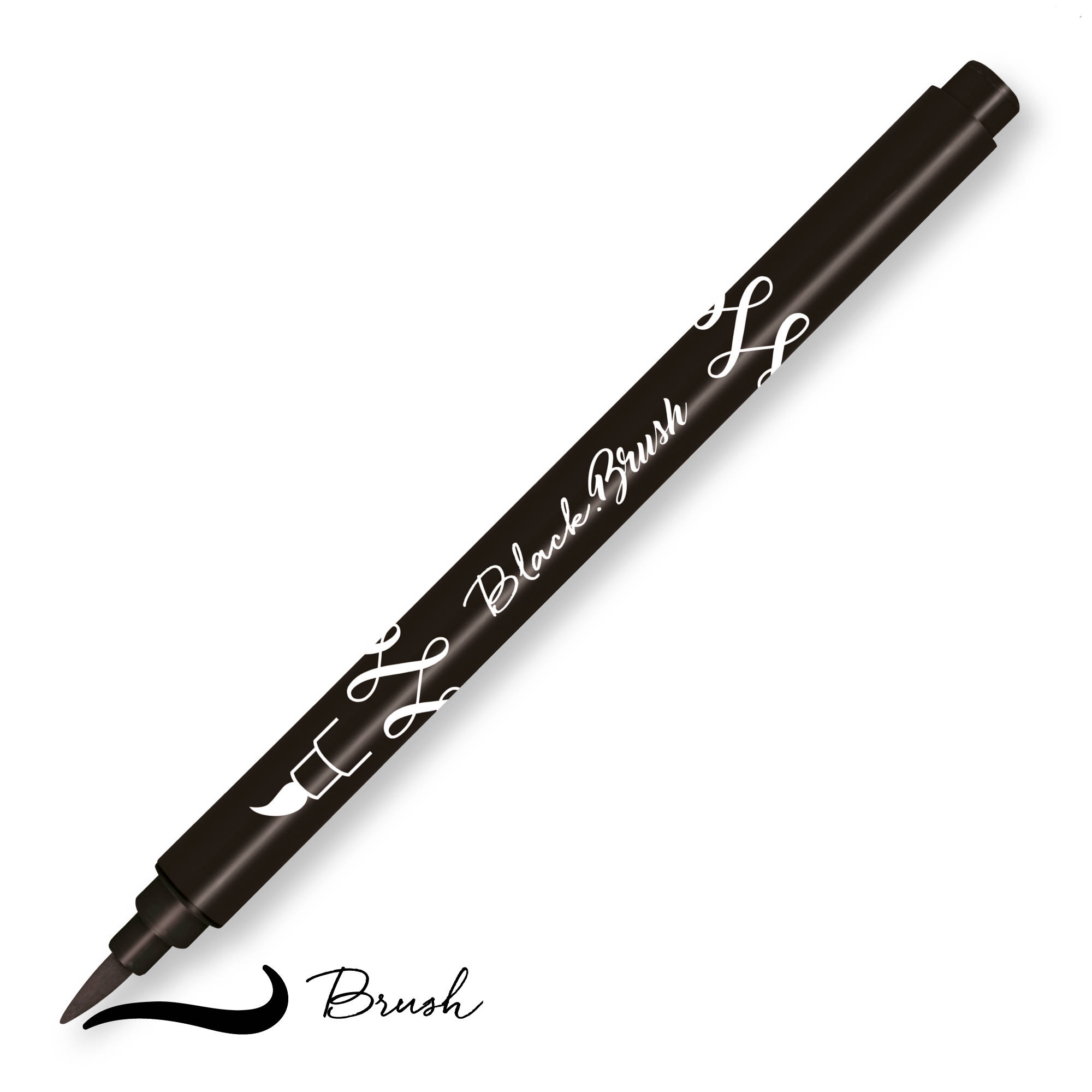 Calli Brush Pen schwarz Black Lettering